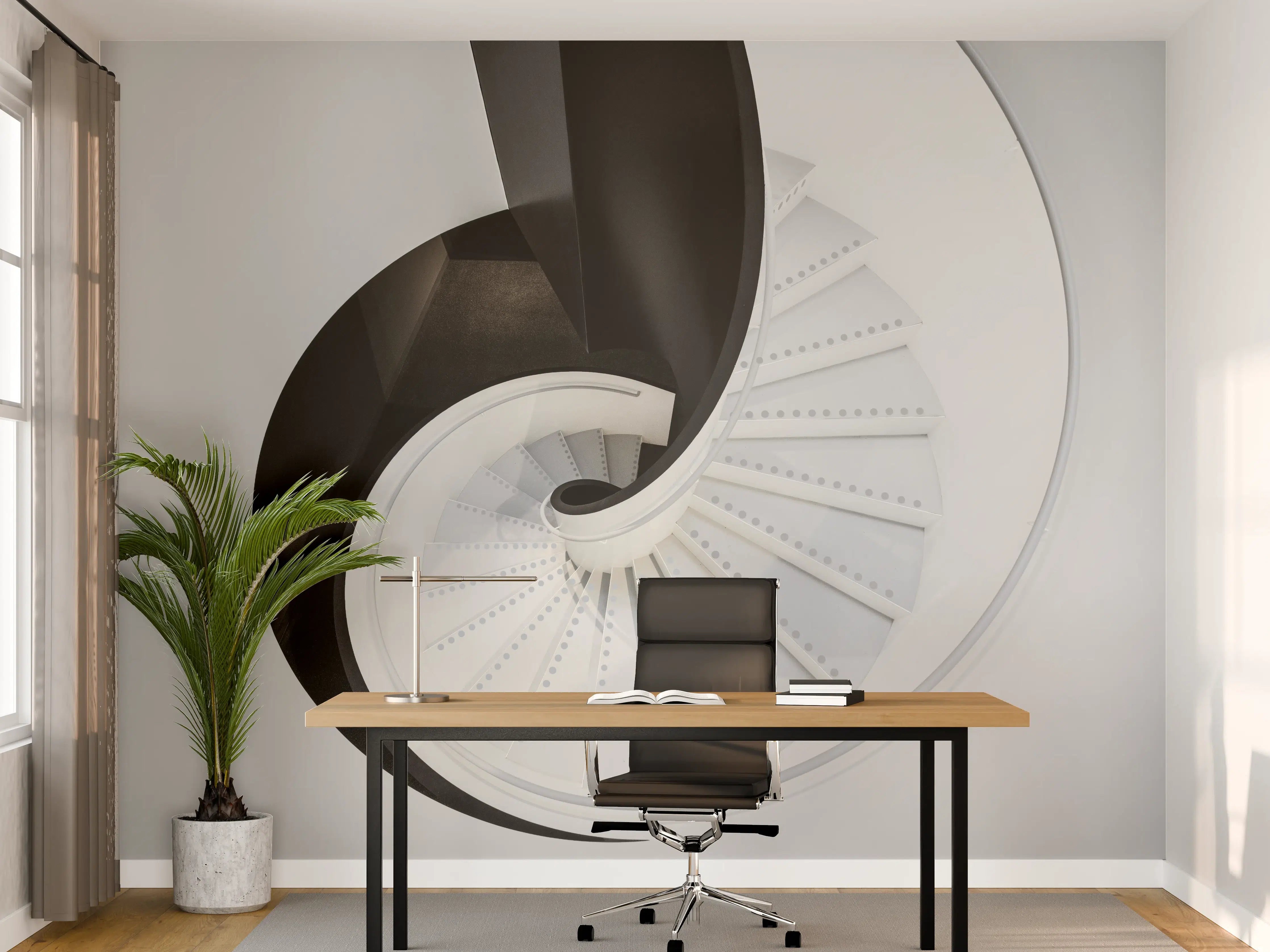 Büro Wandgestaltung - Moderne Architektur - Treppenhaus