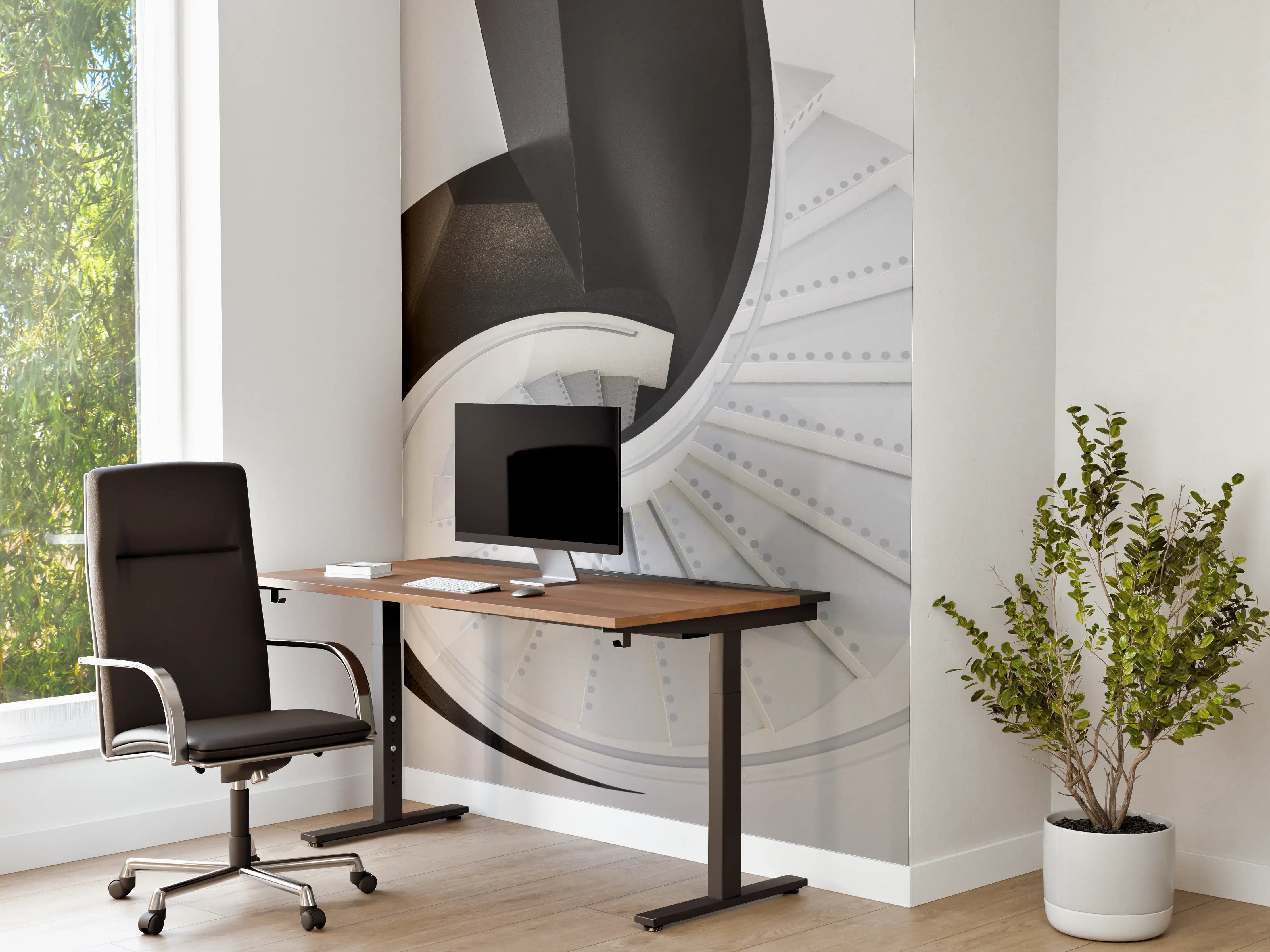 Büro Wandgestaltung - Moderne Architektur - Treppenhaus