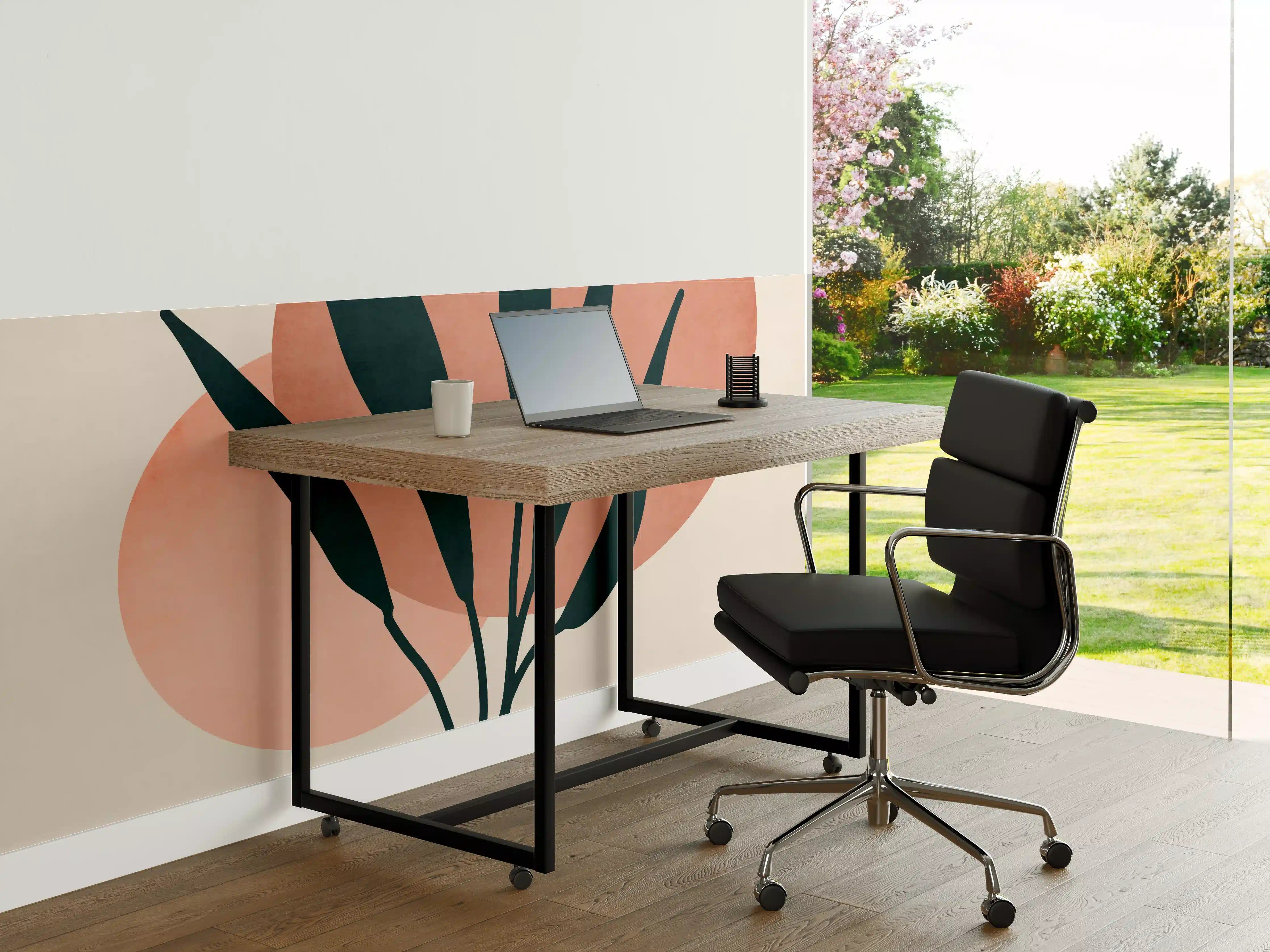 Büro Wandgestaltung - Moderne Darstellung - Floral