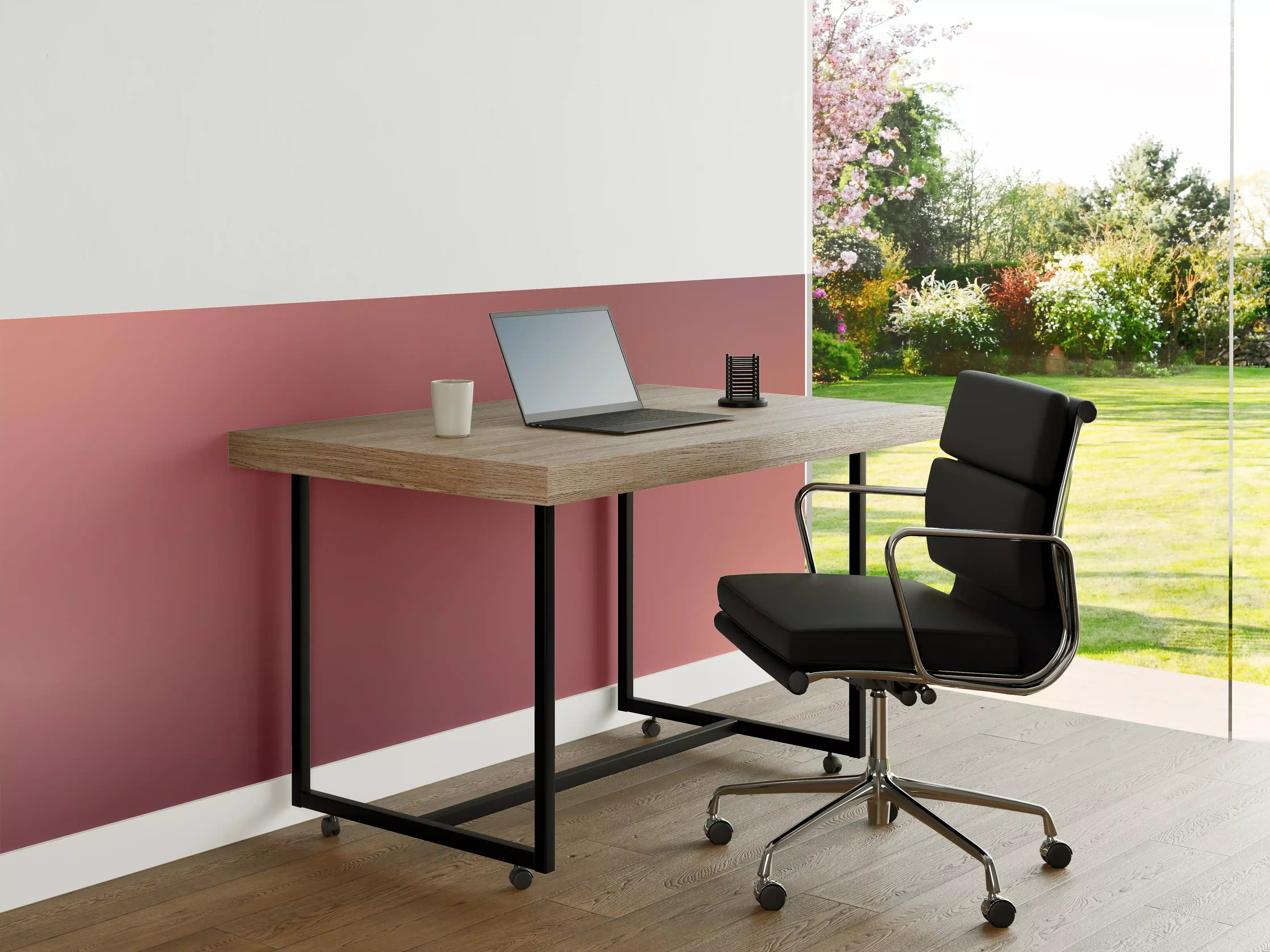 Büro Wandgestaltung - Moderne Farbe mit sanfter Textur