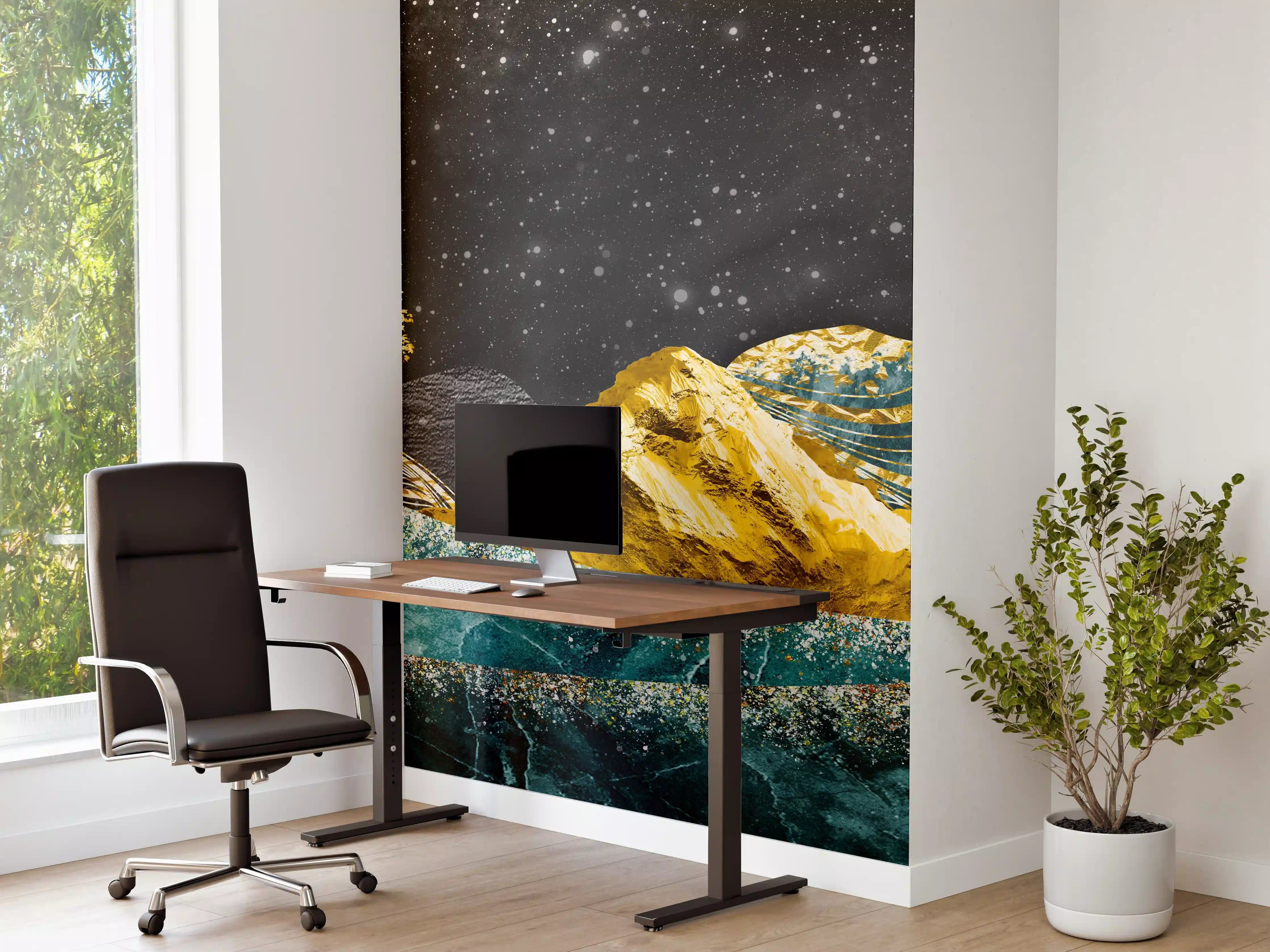 Büro Wandgestaltung - Moderne Kunst - Landschaft