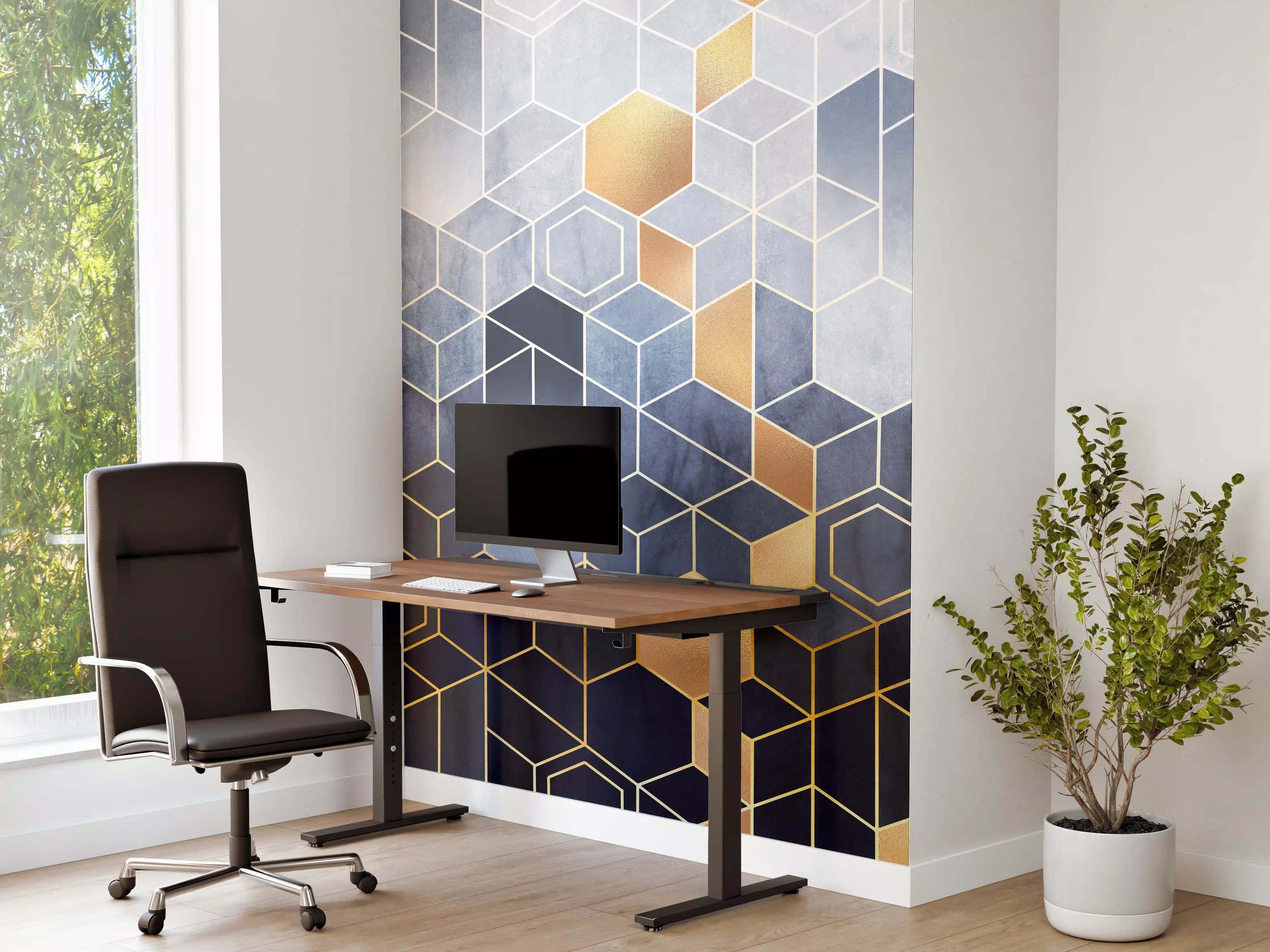 Büro Wandgestaltung - Moderne Wandstruktur