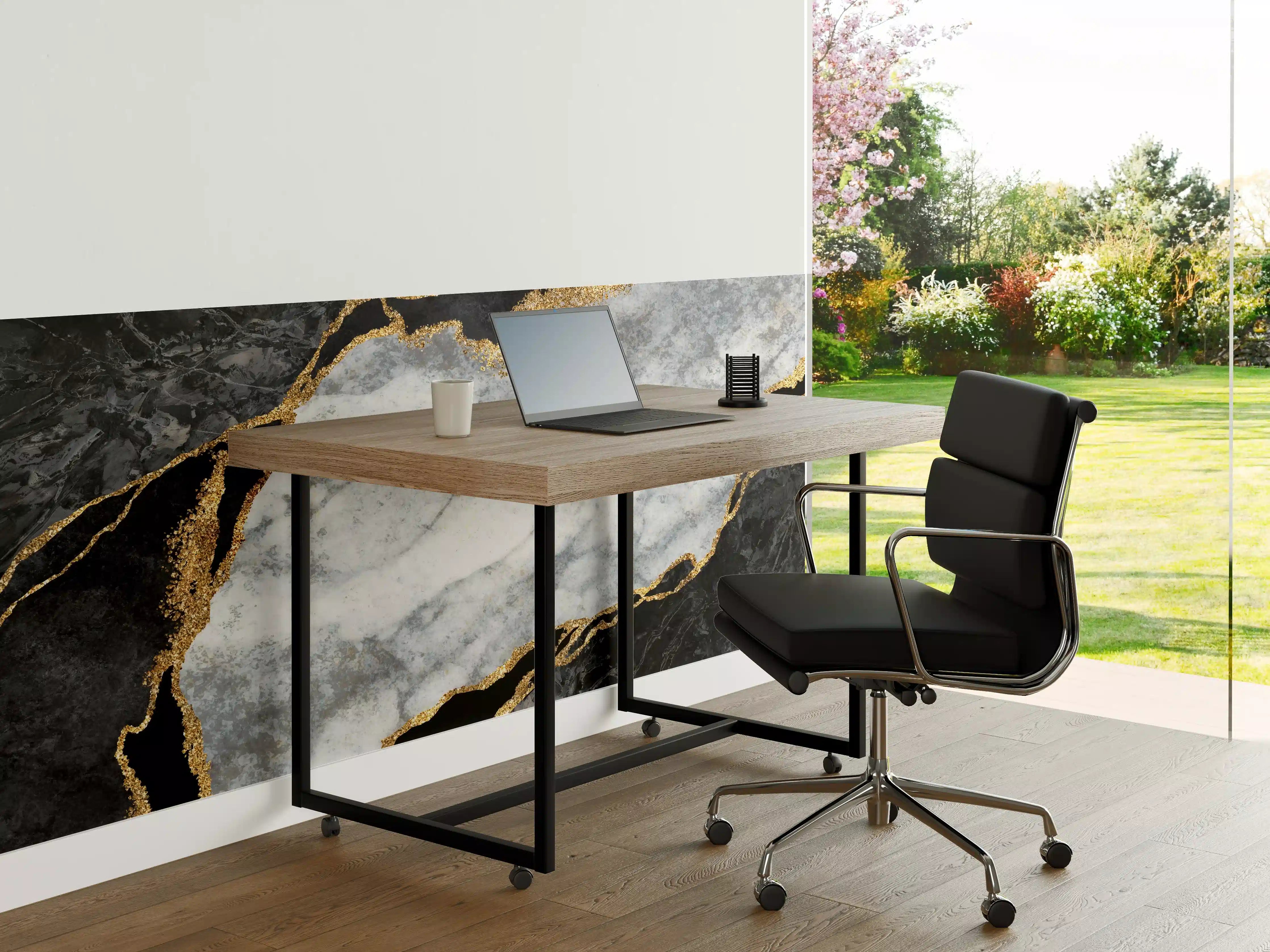 Büro Wandgestaltung - Moderne rissige Oberfläche