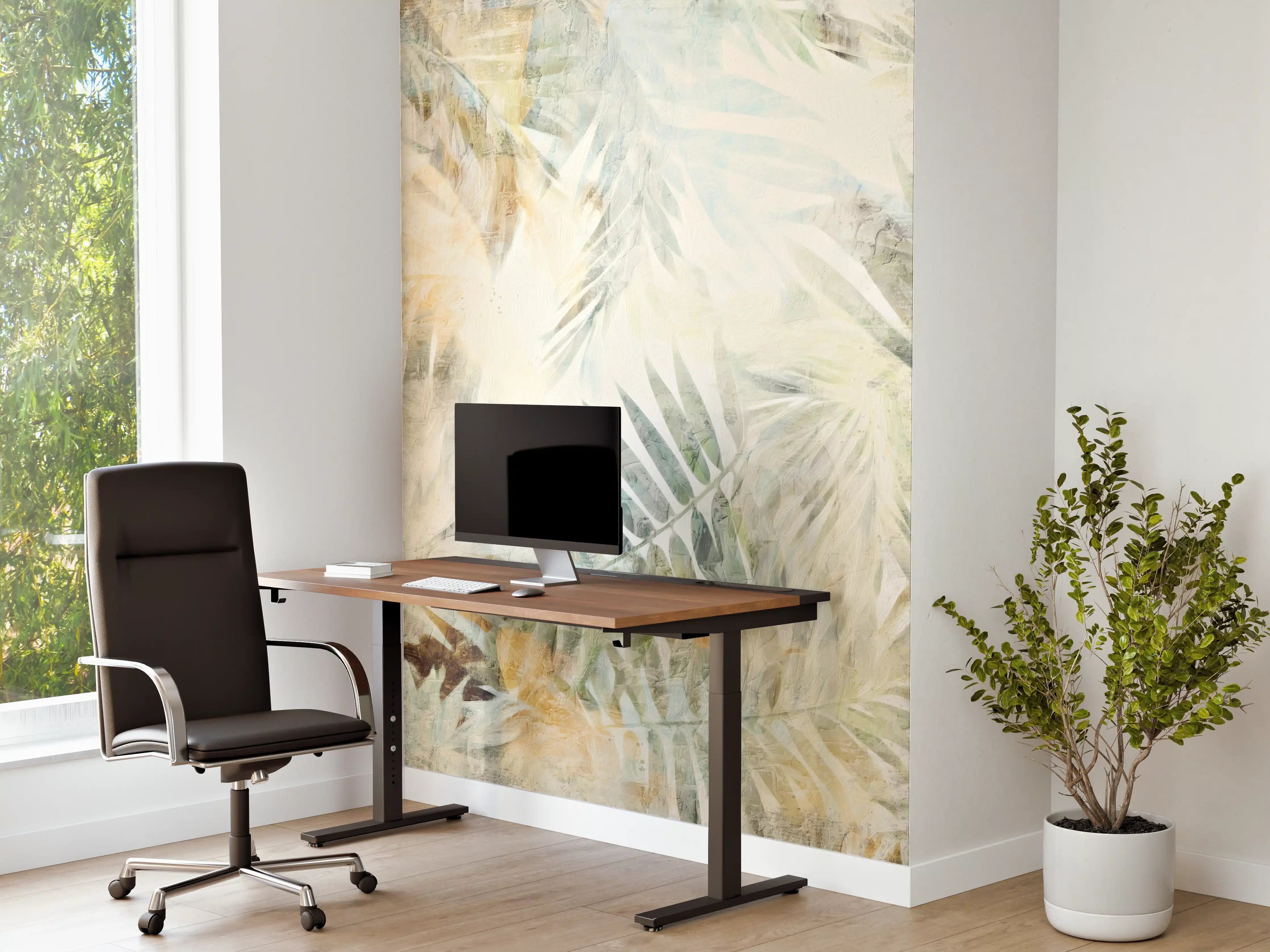 Büro Wandgestaltung - Modernes Dschungel Gemälde