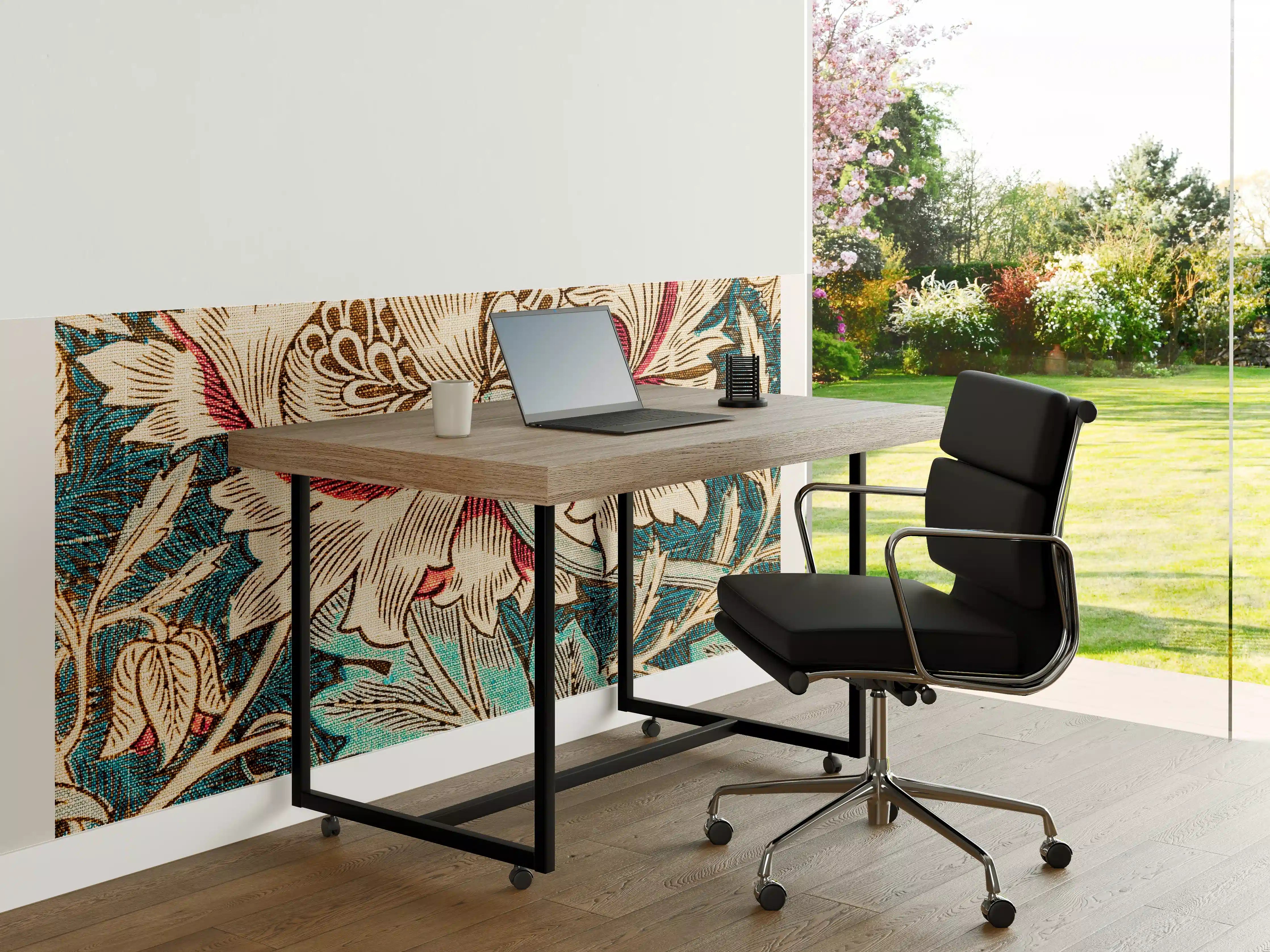 Büro Wandgestaltung - Mosaik Gemälde "Honeysuckle"