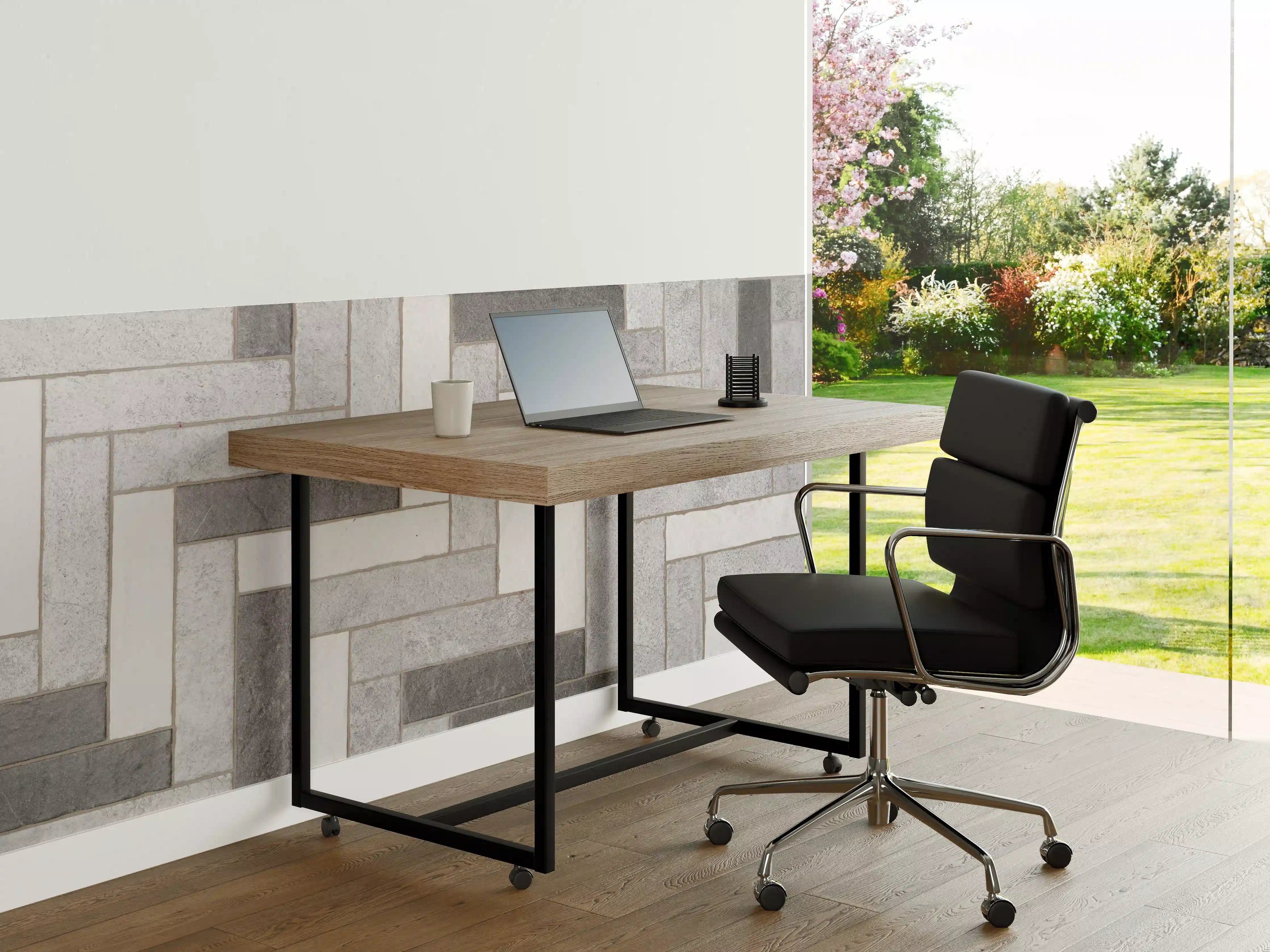 Büro Wandgestaltung - Mosaikbodenfliesen in Rechtecken