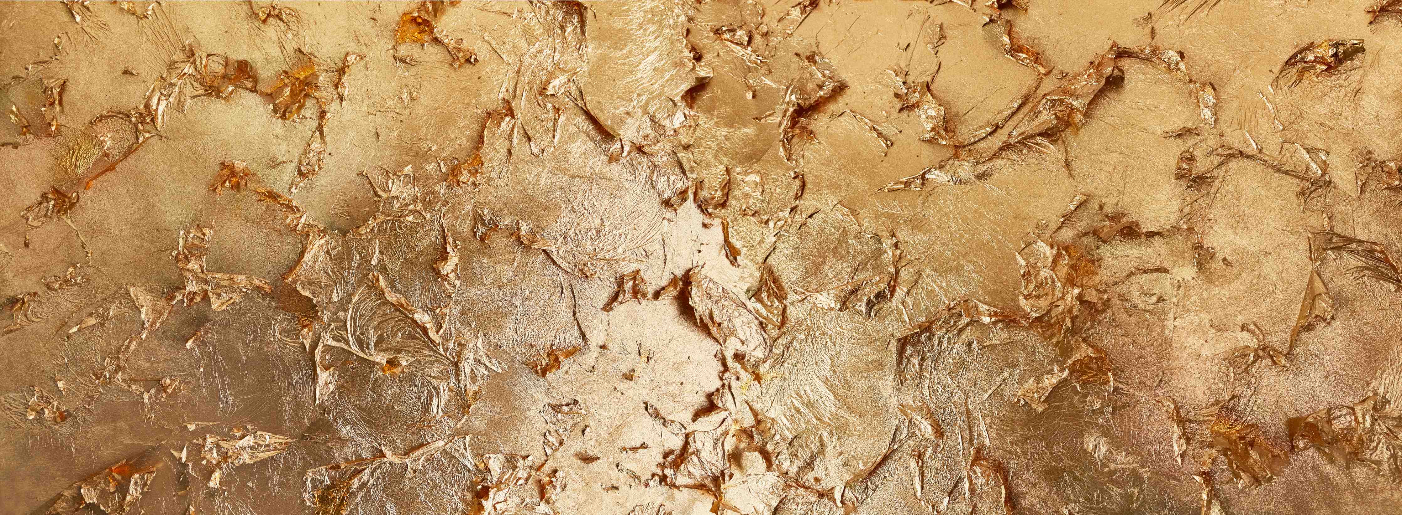 Büro Wandgestaltung-Muster einer vergoldeten Wand