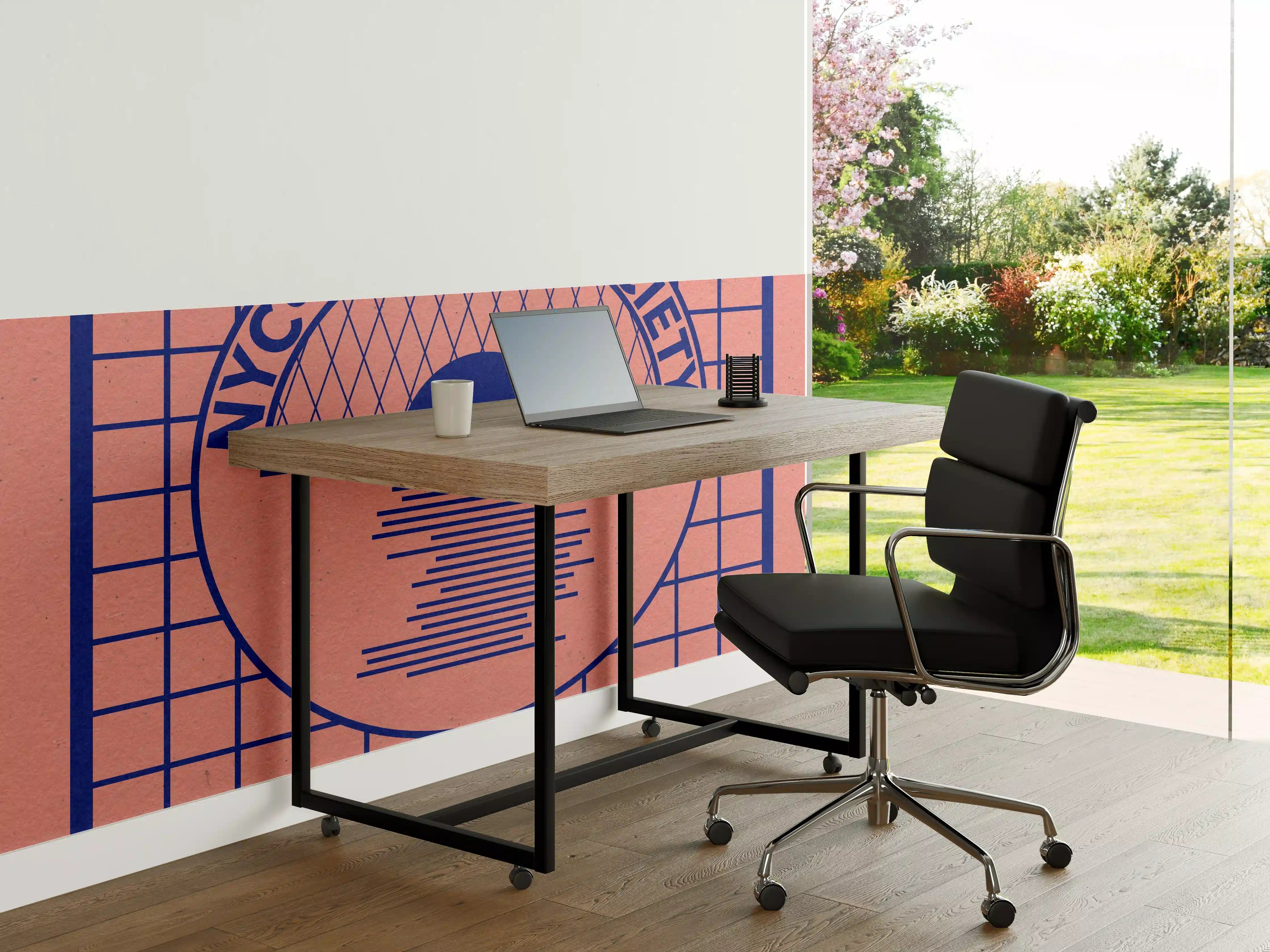 Büro Wandgestaltung - NYC Sunset Society Abstrakt