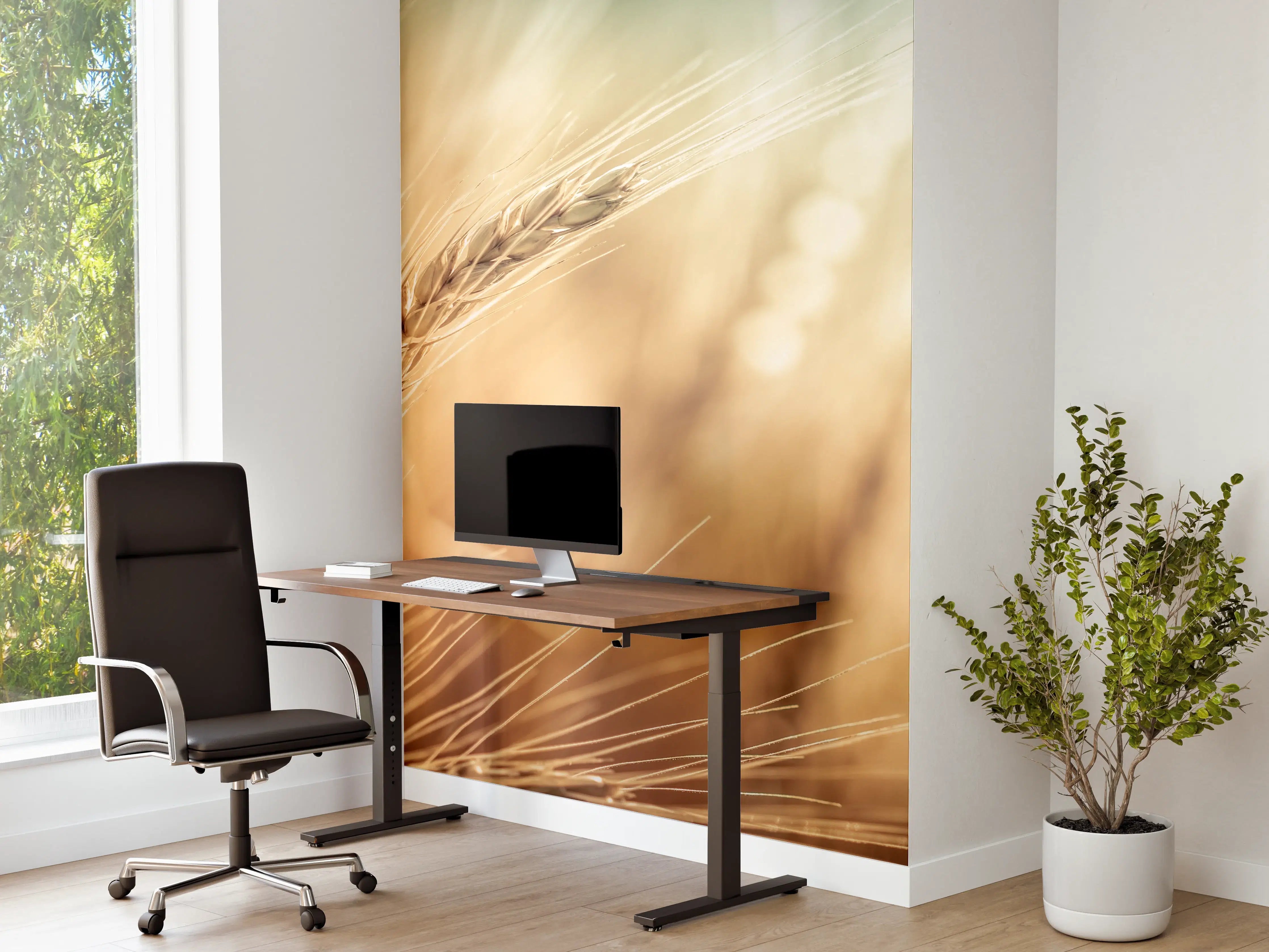 Büro Wandgestaltung - Nahaufnahme von einer Frühlingsblume