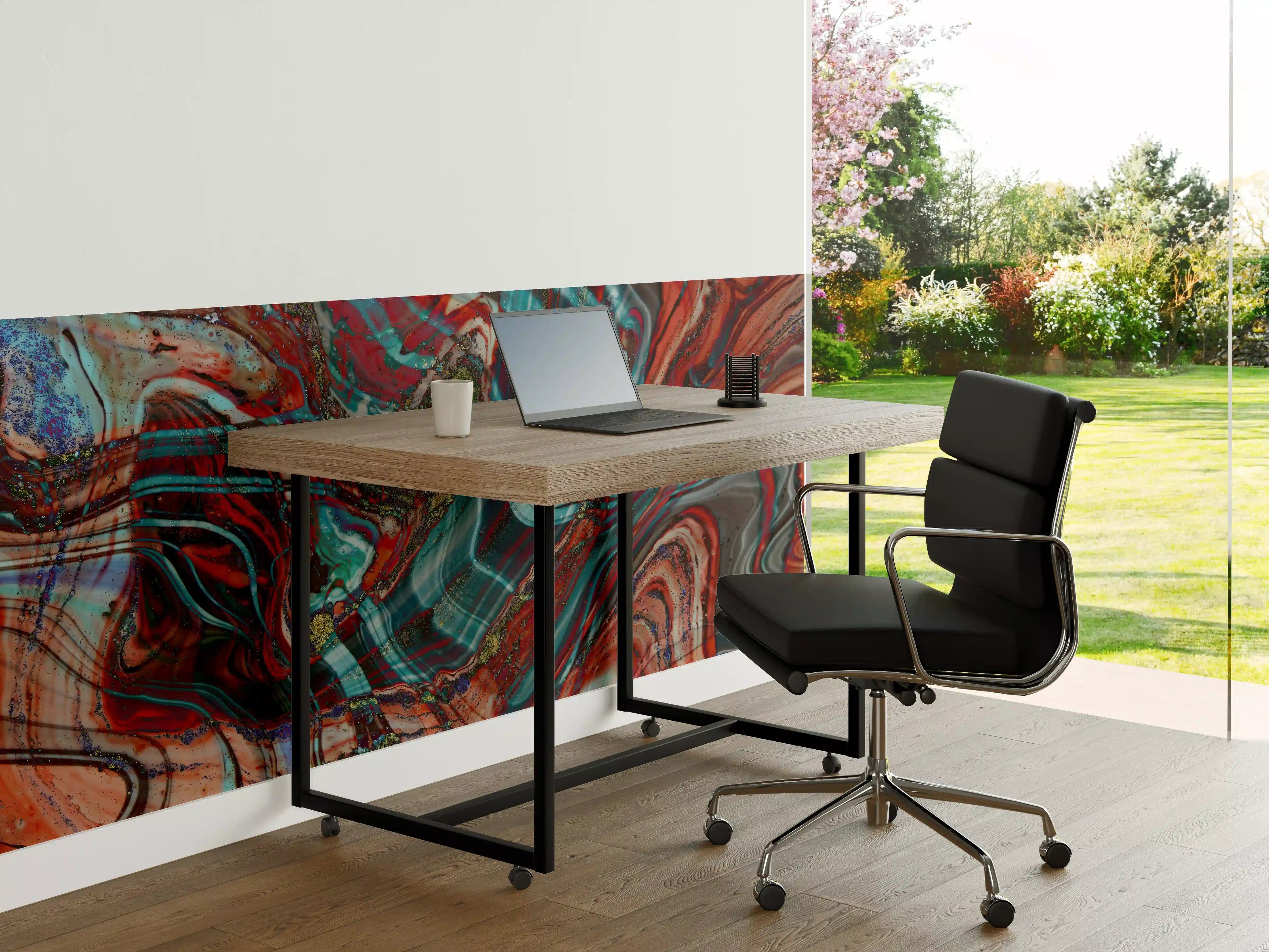 Büro Wandgestaltung - Natürlicher Luxus Marmor