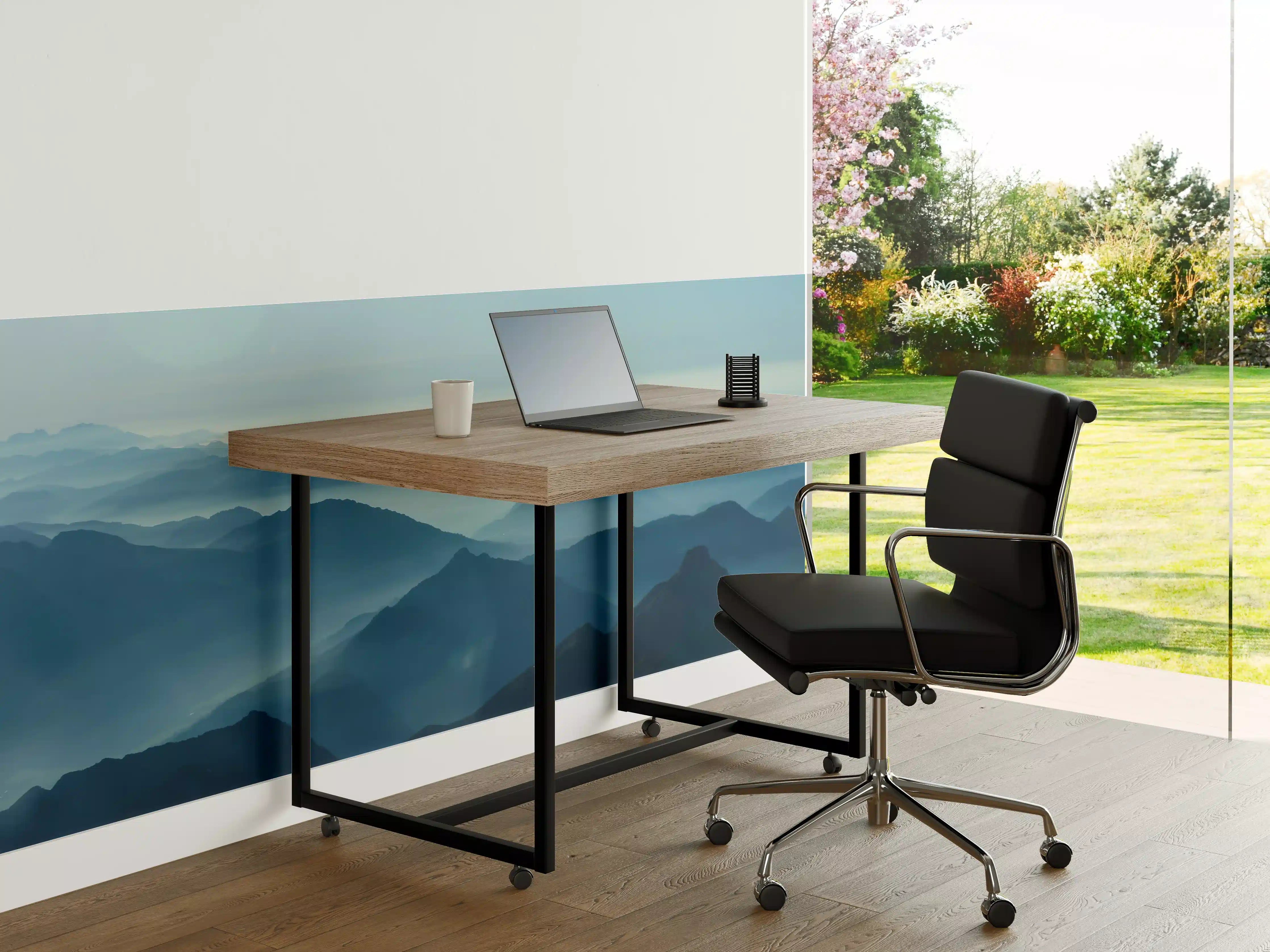 Büro Wandgestaltung - Nebelschwaden in den Tälern des Voralpenlandes