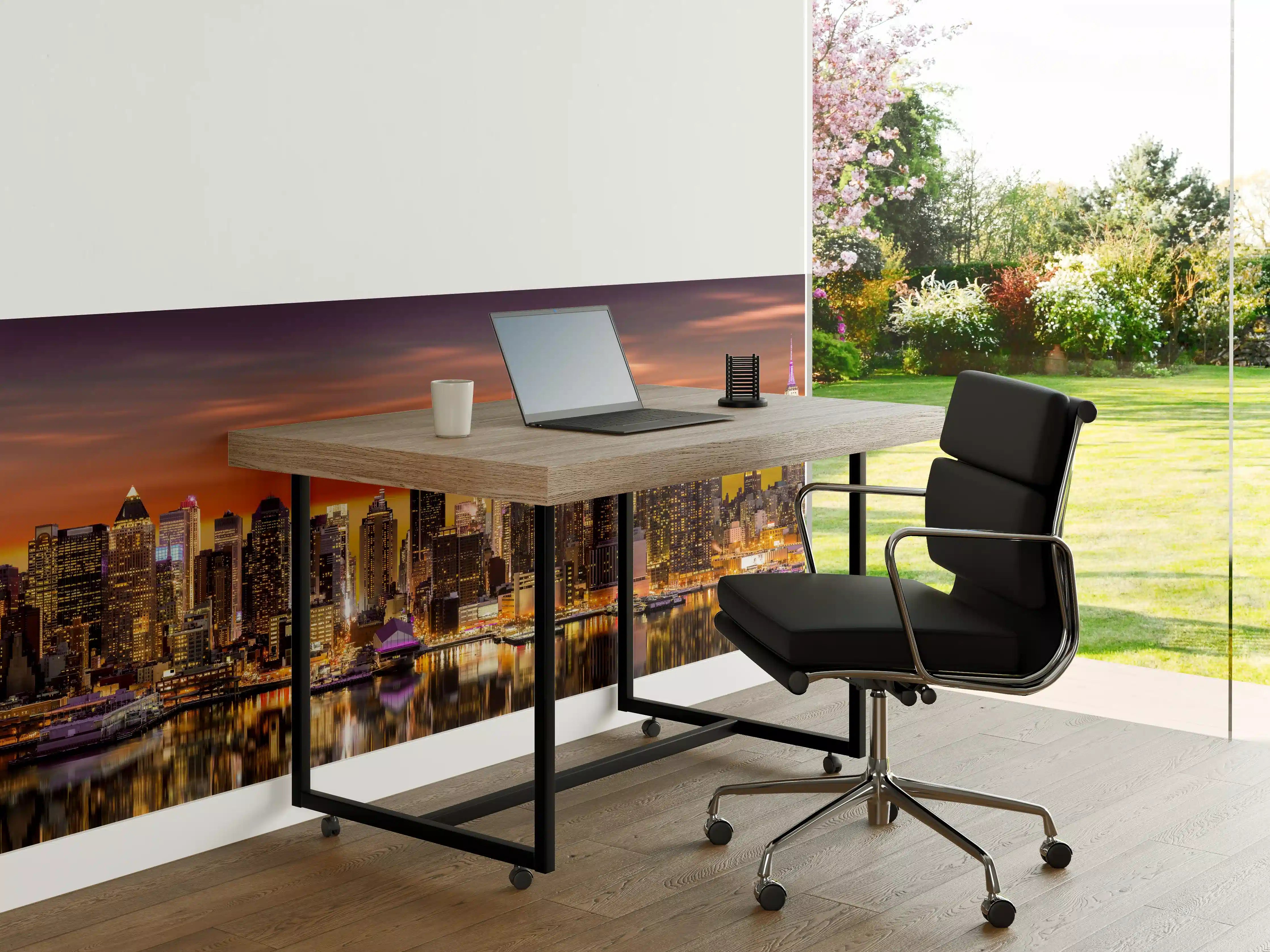 Büro Wandgestaltung - New York Skyline Sonnenuntergang