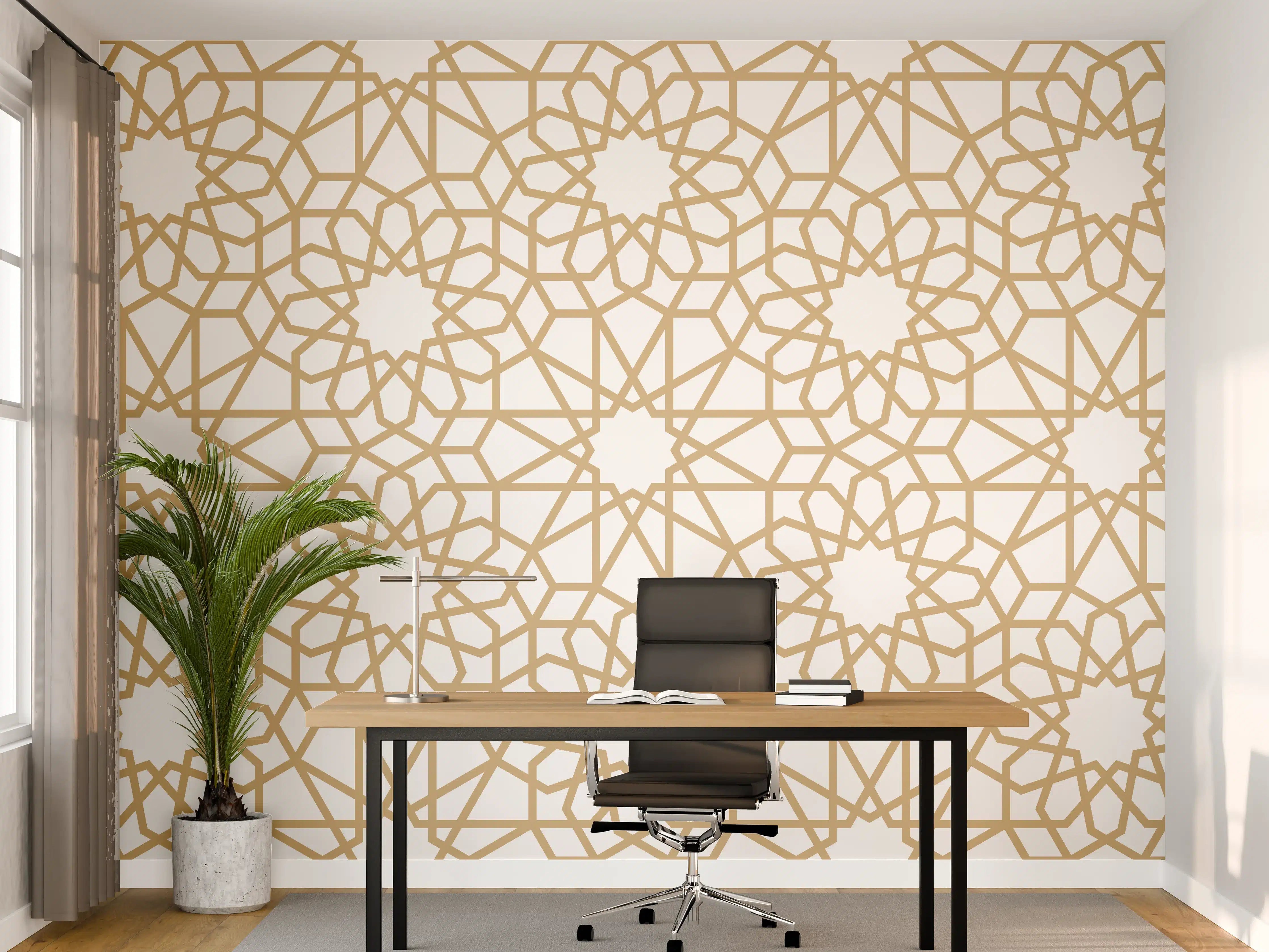 Büro Wandgestaltung - Orientalische Muster 2