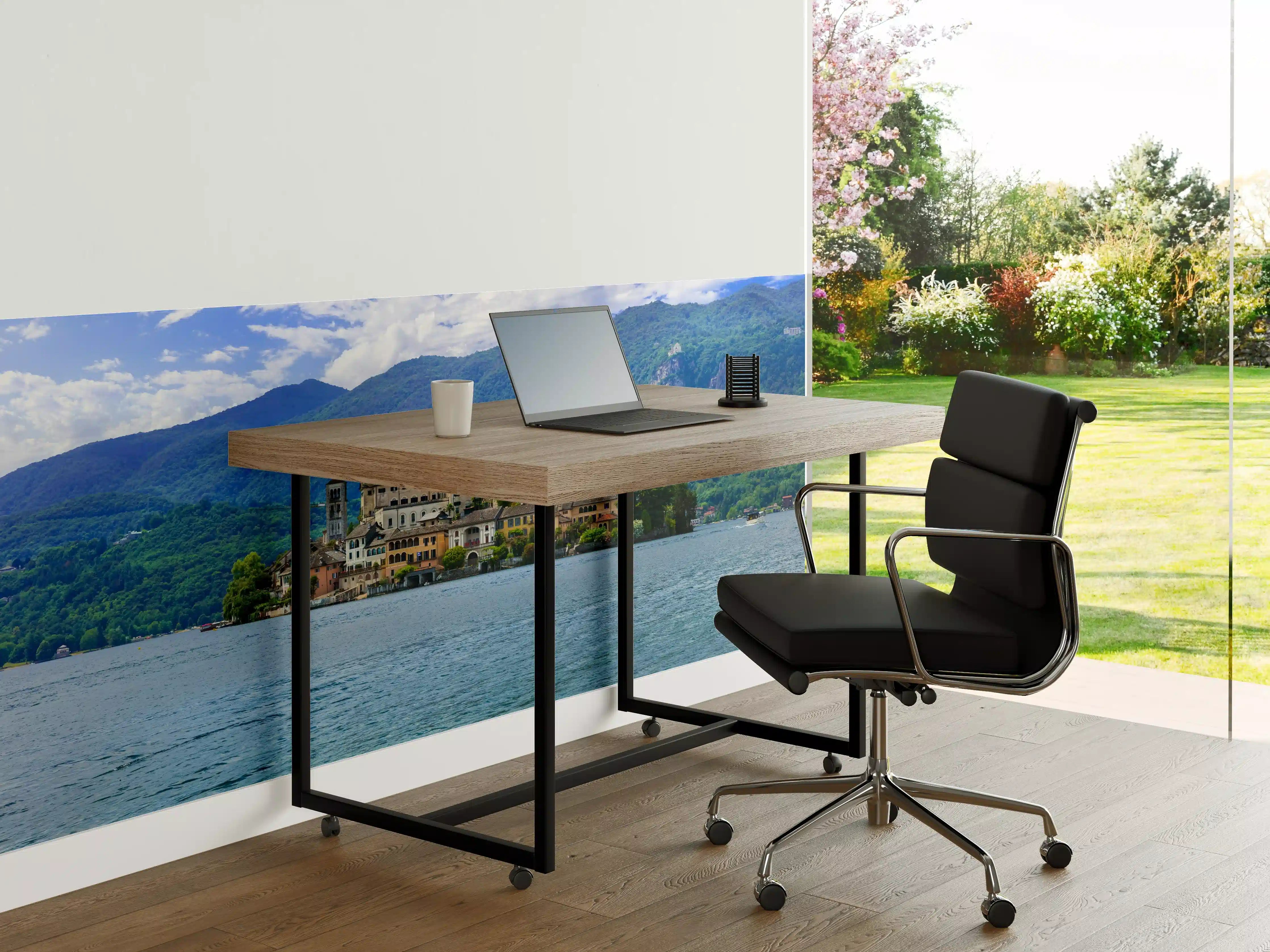 Büro Wandgestaltung - Ortasee - Italien