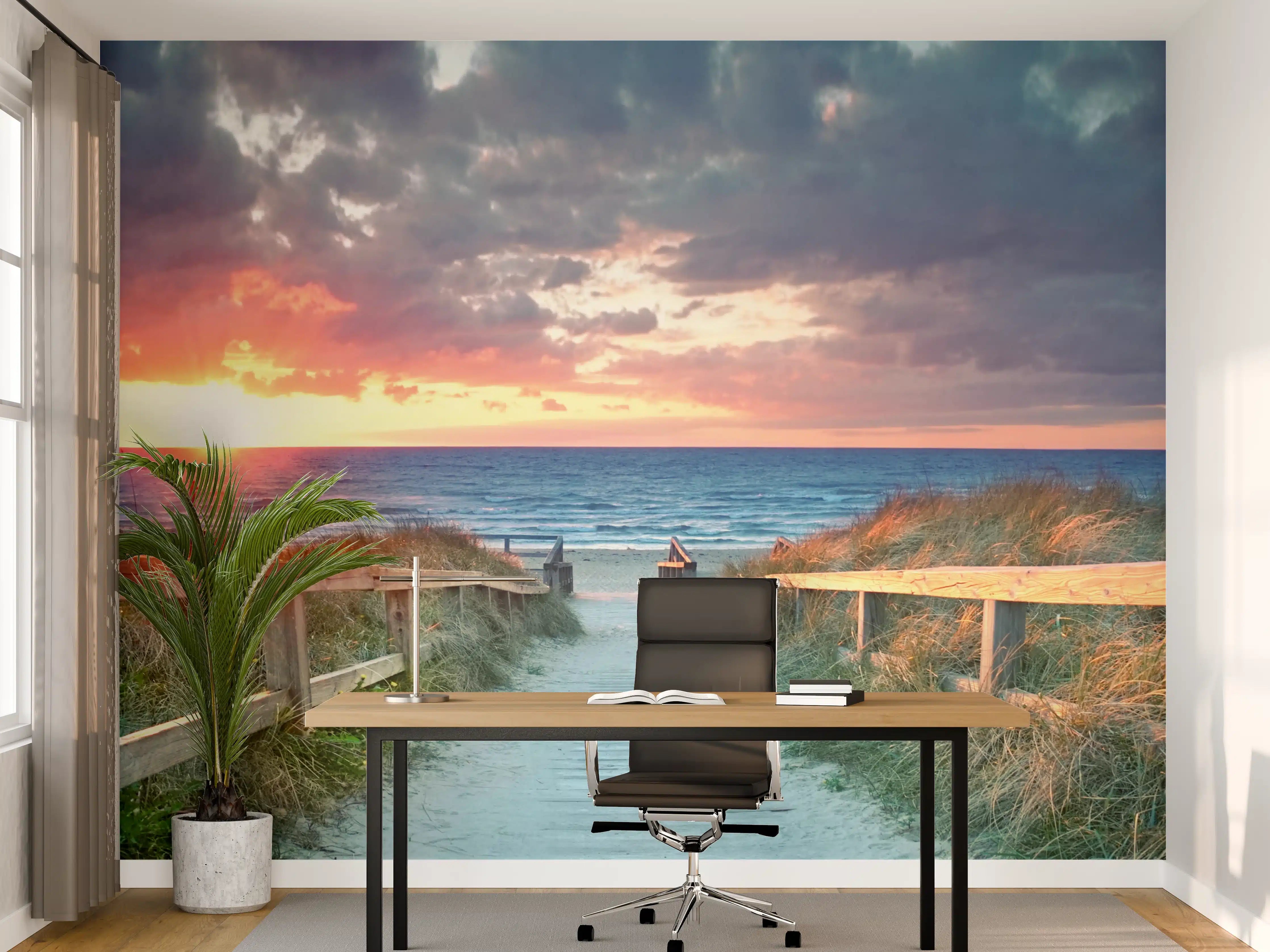 Büro Wandgestaltung - Ostseepanorama