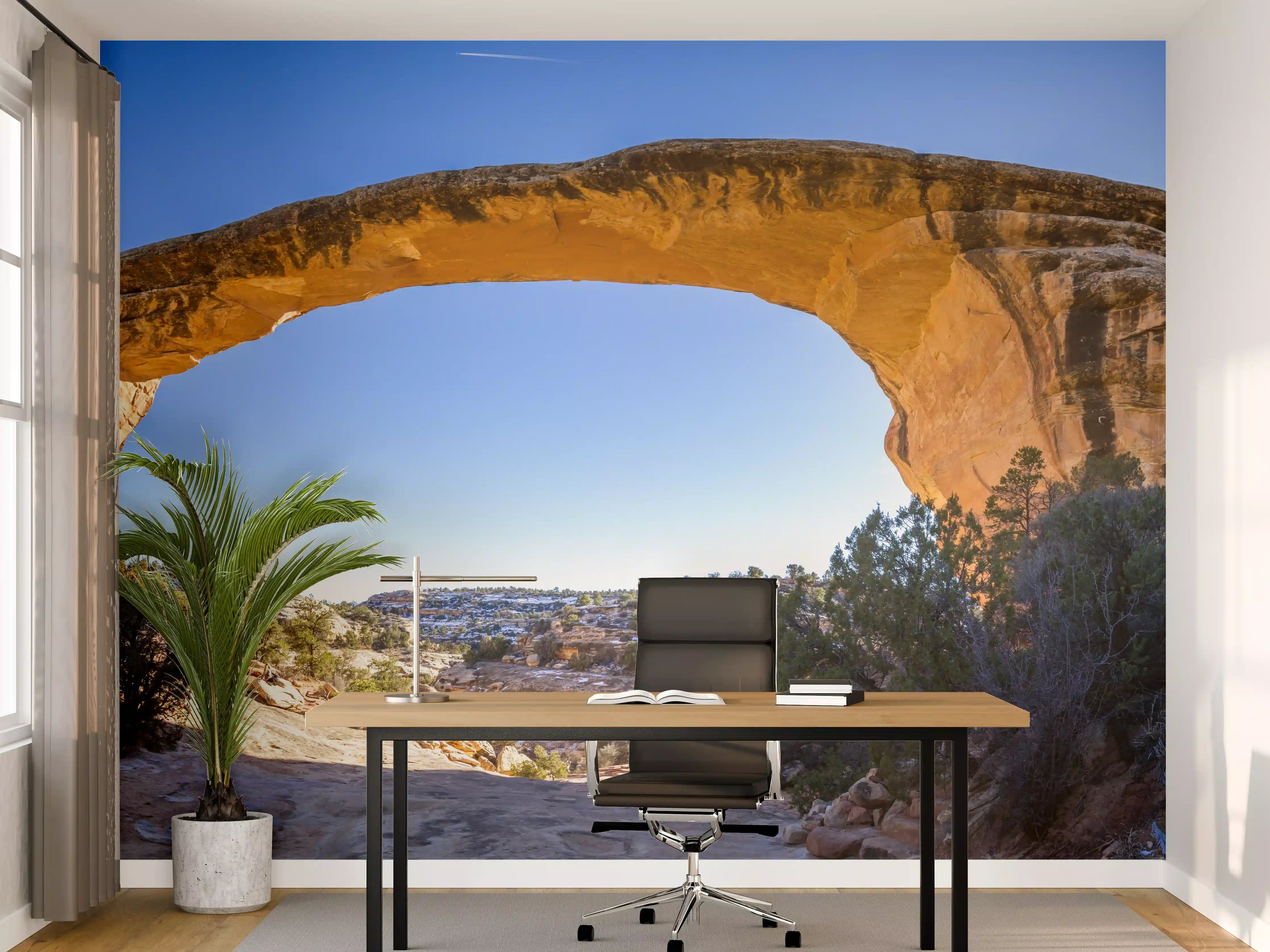Büro Wandgestaltung - Owachomo Naturbrücke Panorama