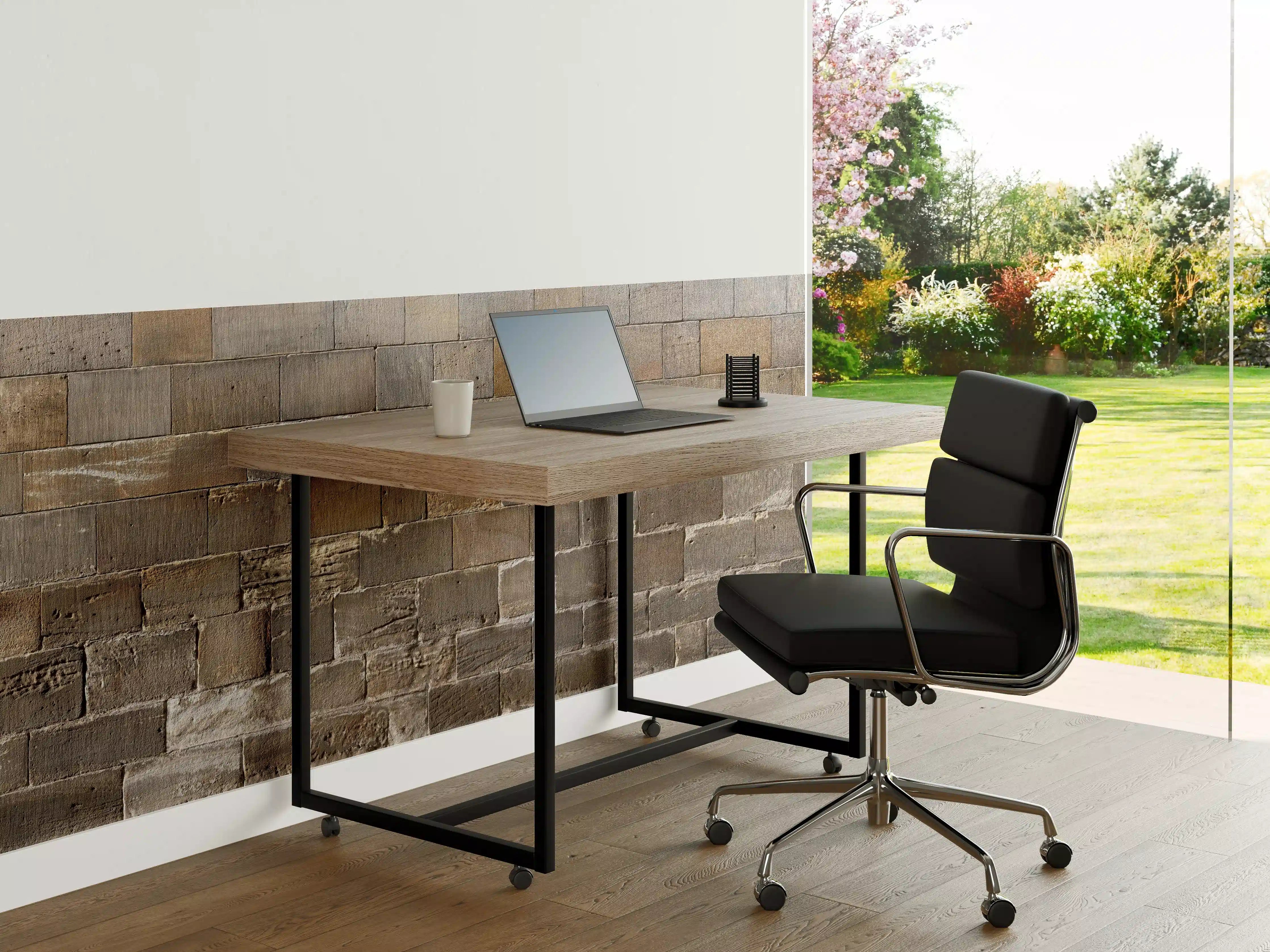Büro Wandgestaltung - Panorama Kirchenmauer