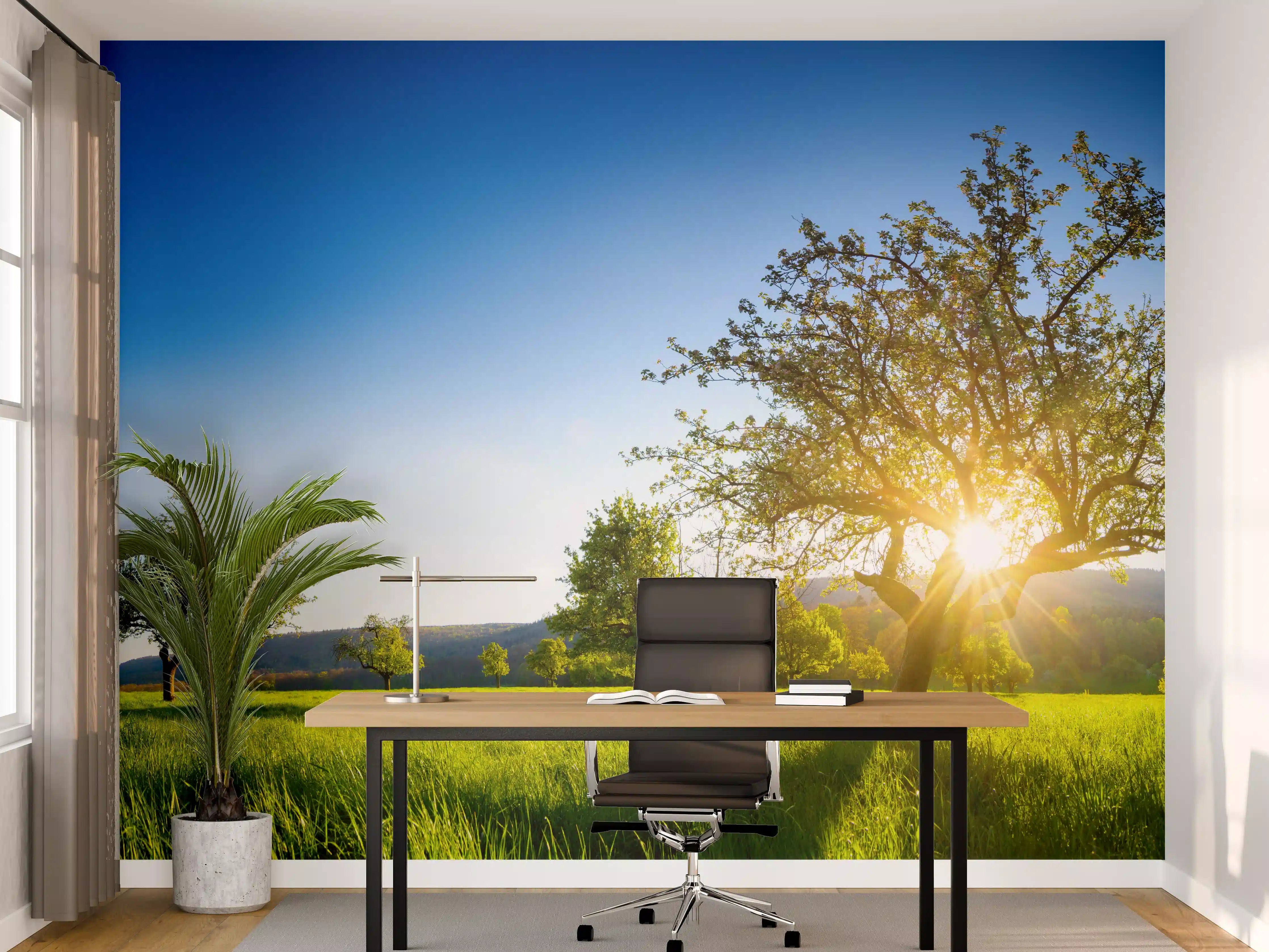 Büro Wandgestaltung - Panorama Ländliche Idylle