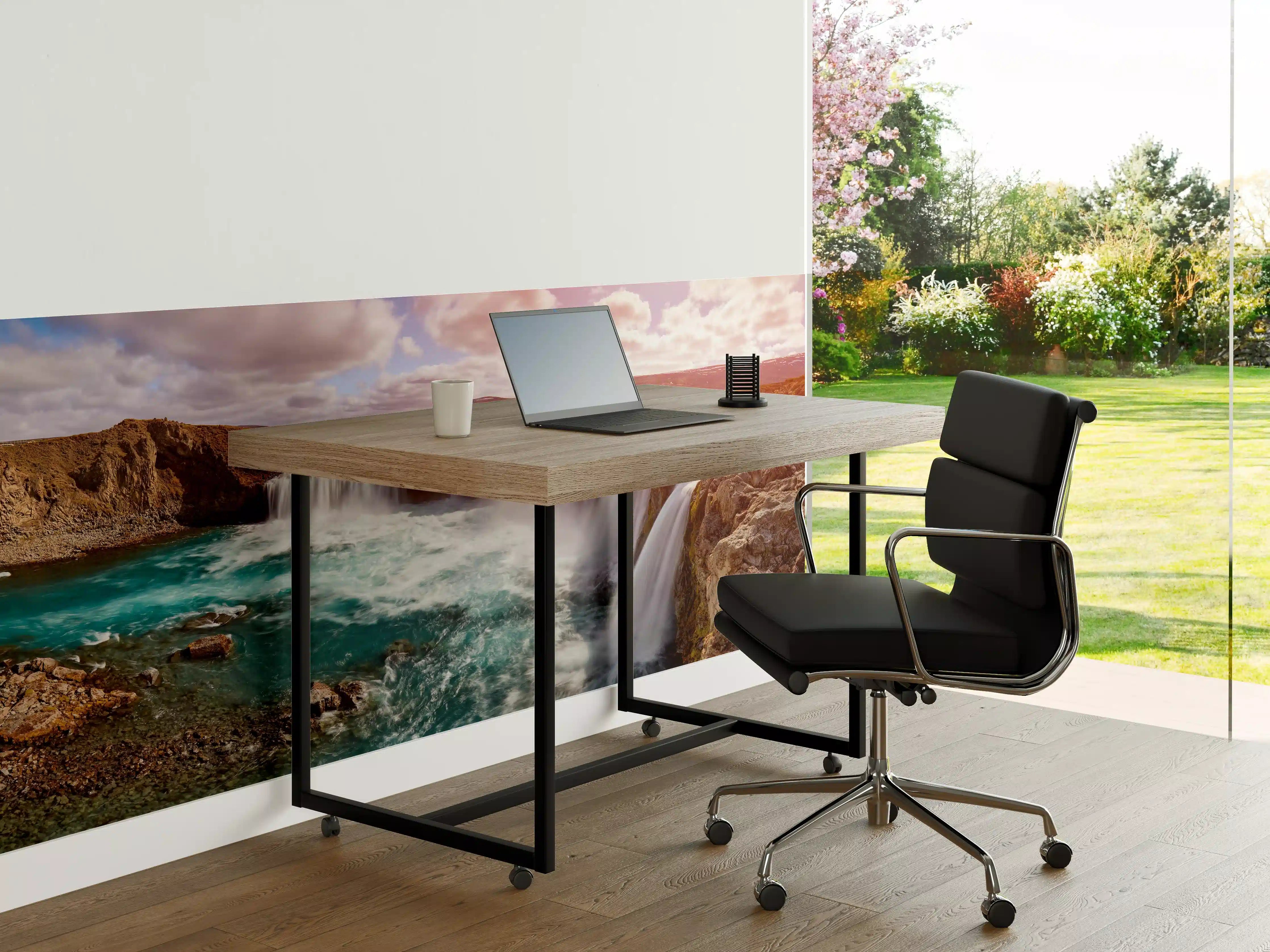 Büro Wandgestaltung - Panorama des Goldenen Rings von Island - Vintage