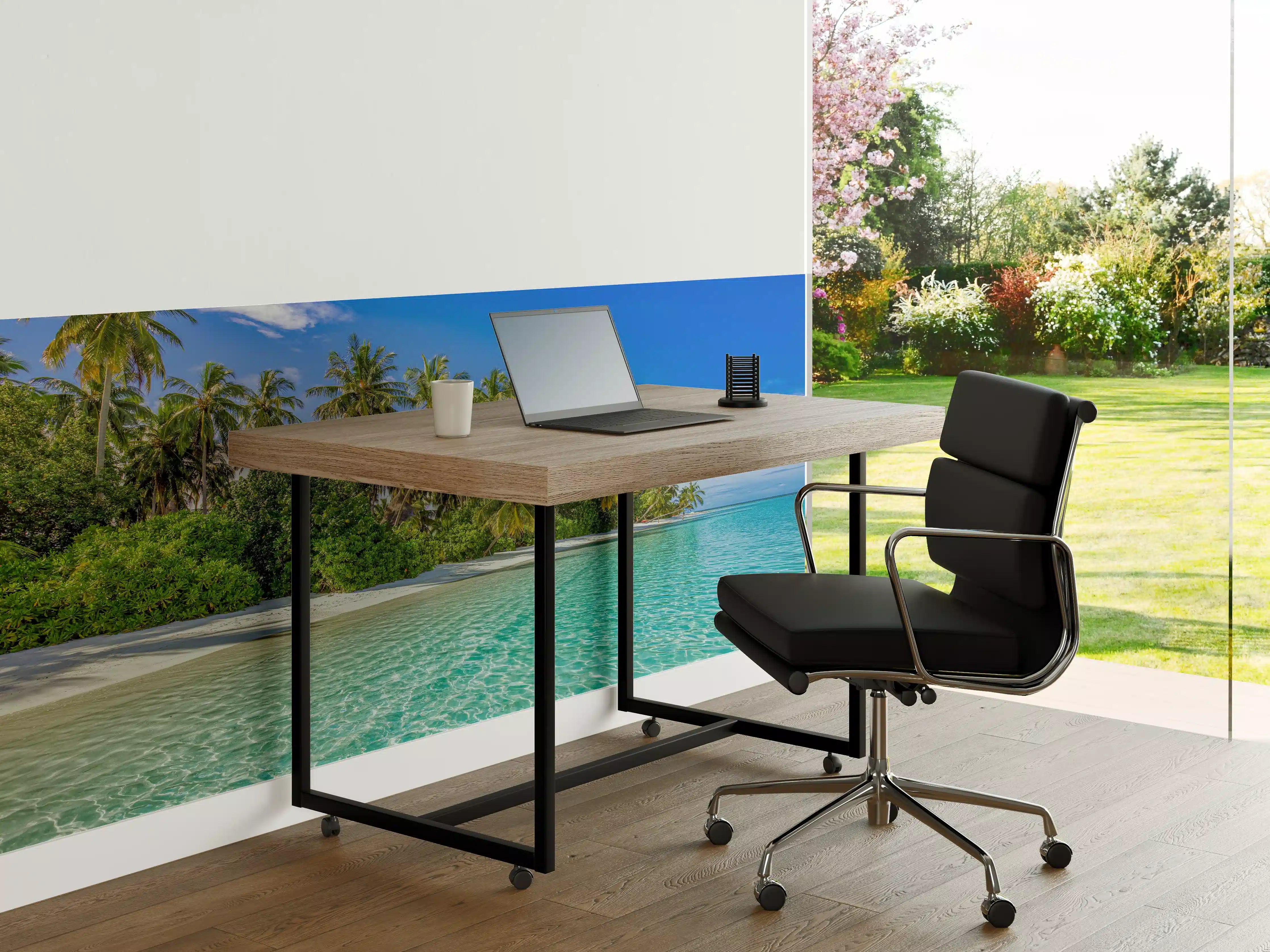 Büro Wandgestaltung - Paradiesische Insel