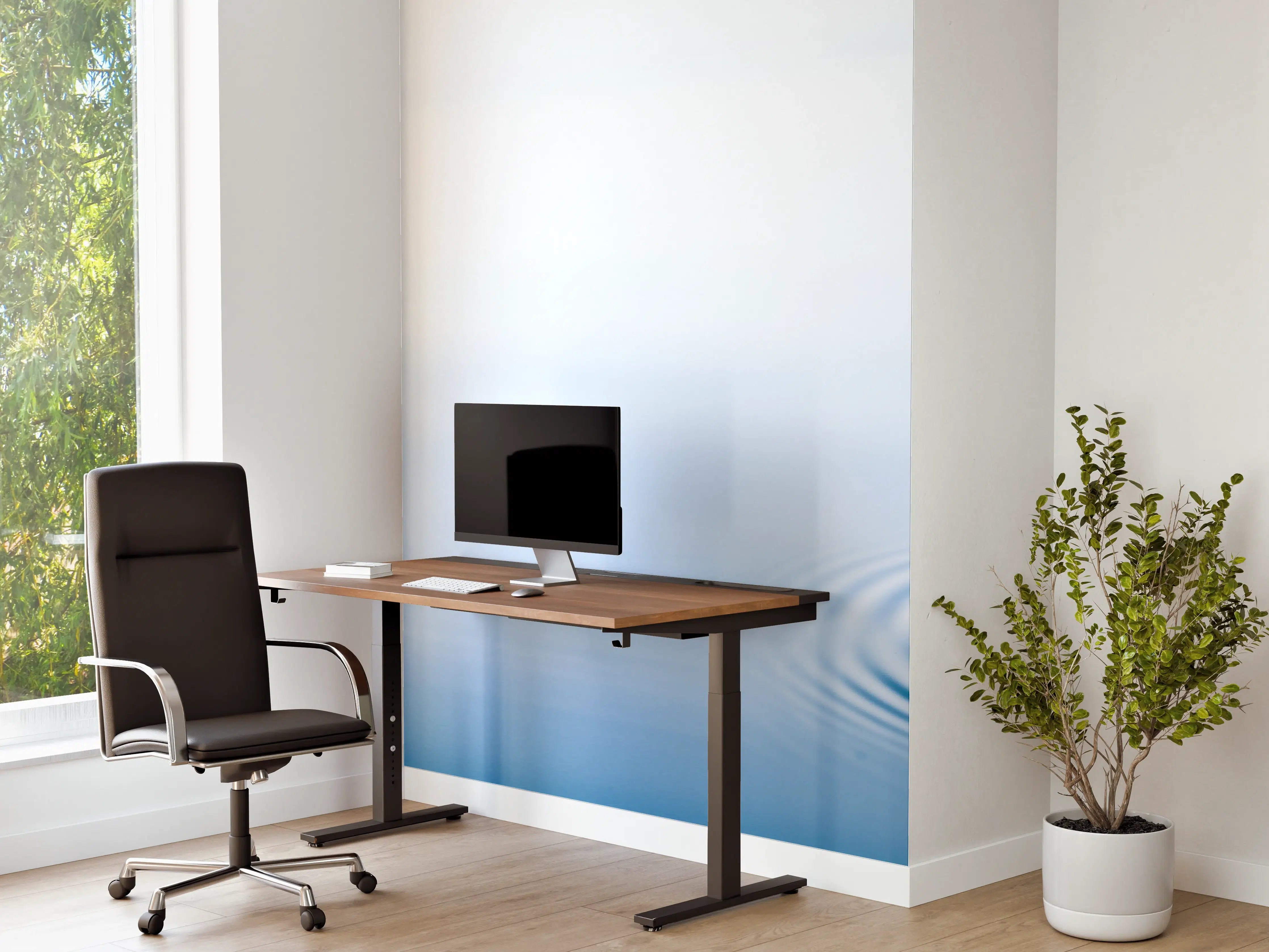 Büro Wandgestaltung - Plätschern der fallenden Wassertropfen