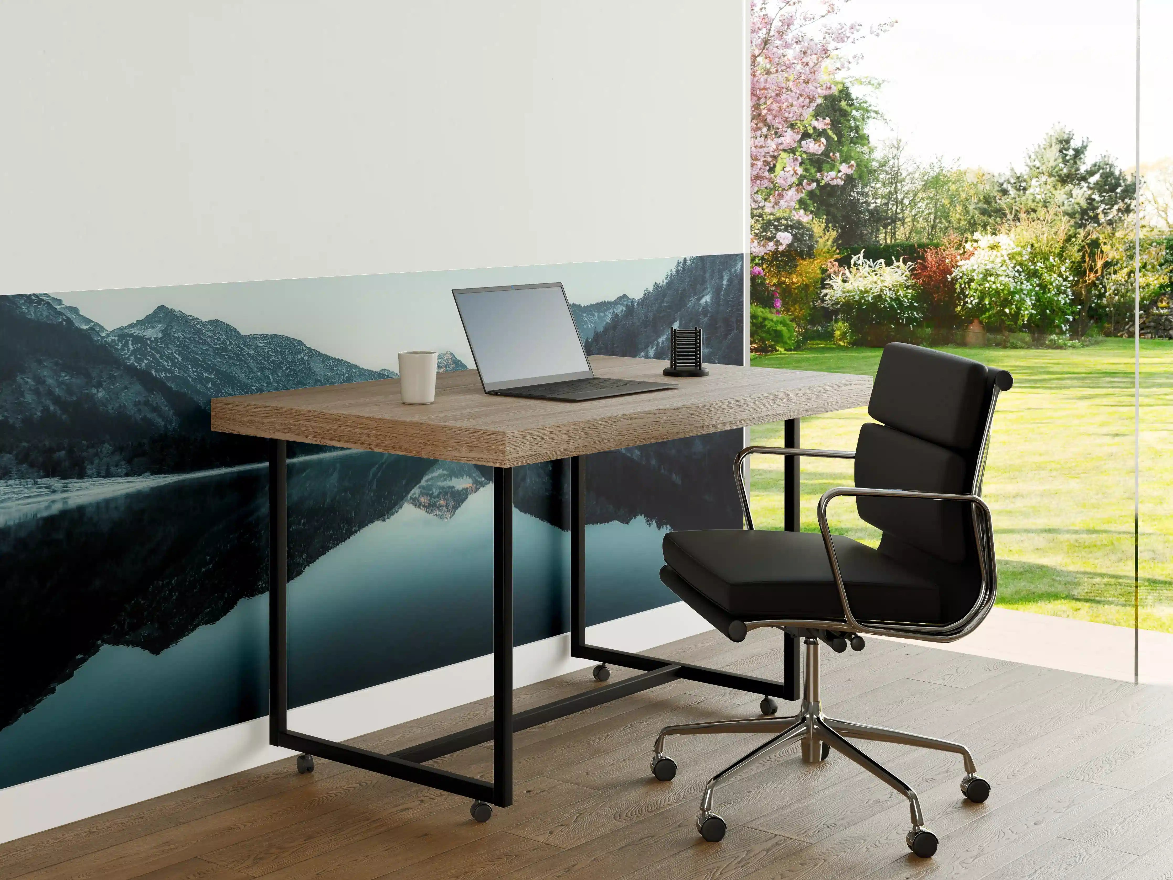 Büro Wandgestaltung - Plansee im Winter - Österreich