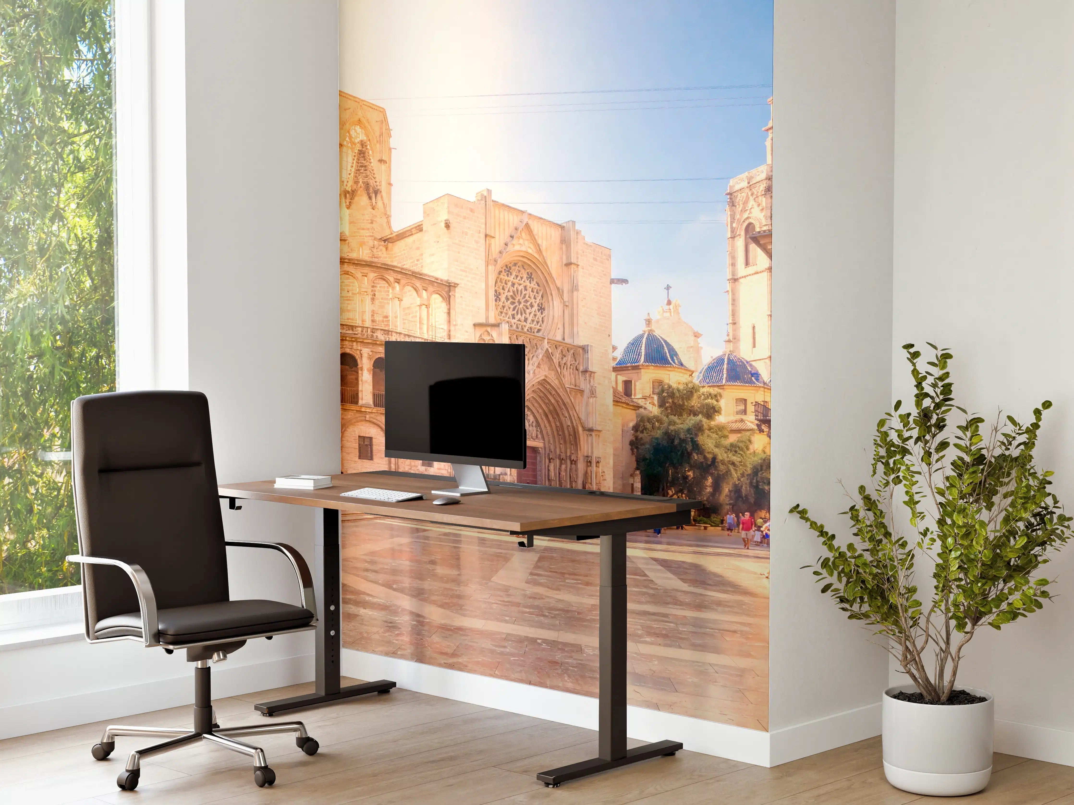 Büro Wandgestaltung - Plaza de la Virgen in Spanien