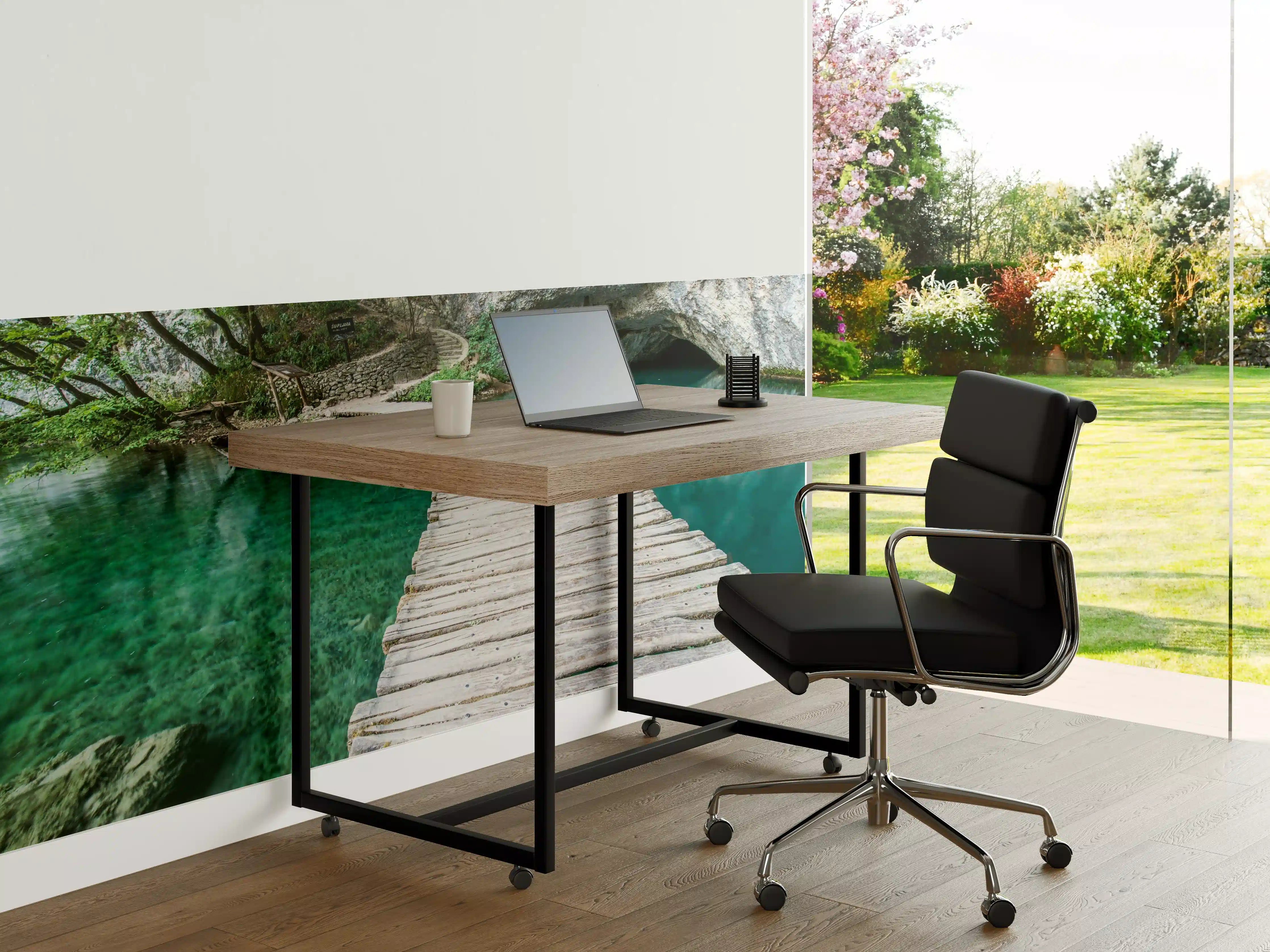 Büro Wandgestaltung - Plitvicer Brücke in Kroatien
