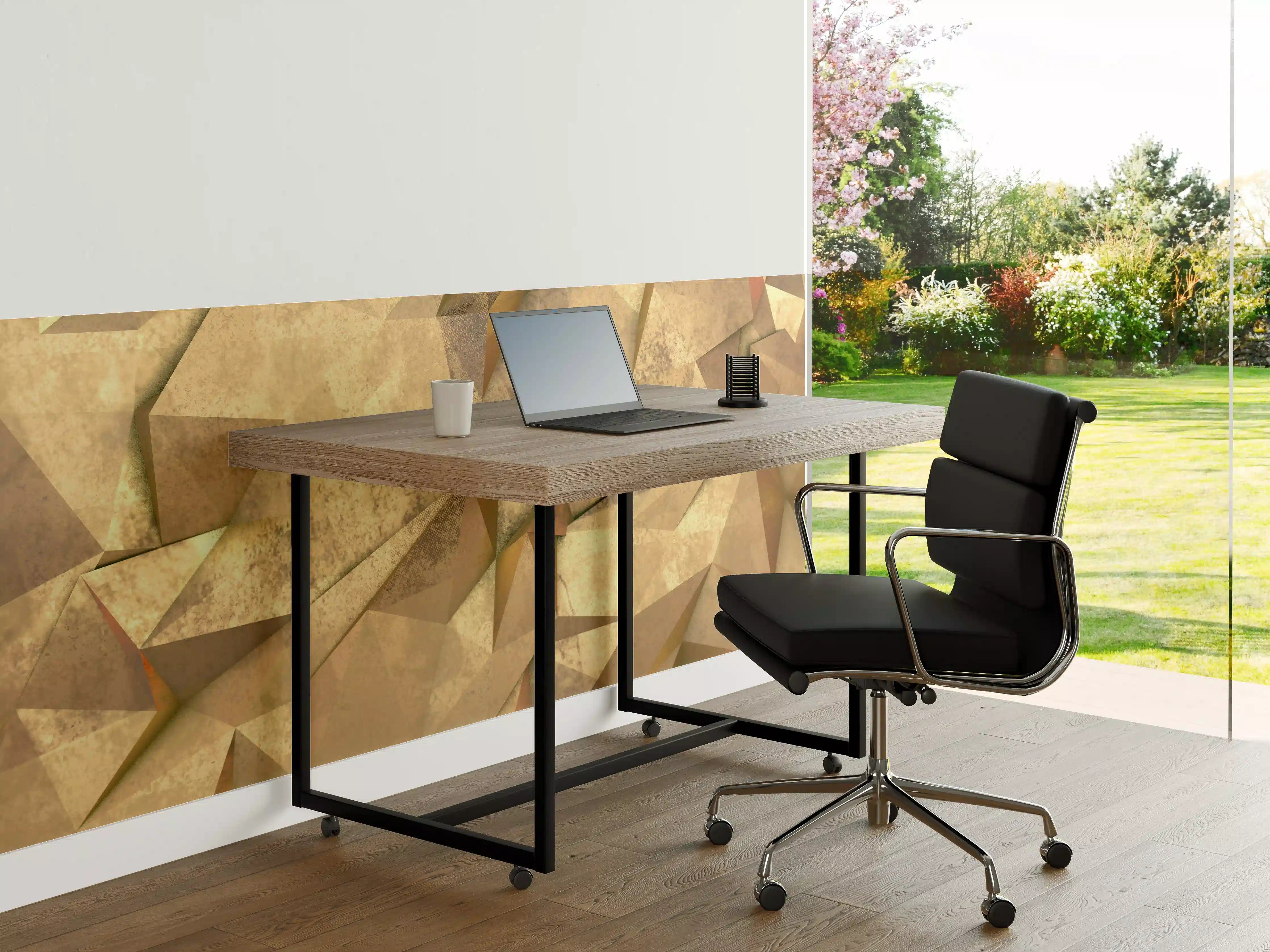 Büro Wandgestaltung - Polygonale Hntergrund Textur