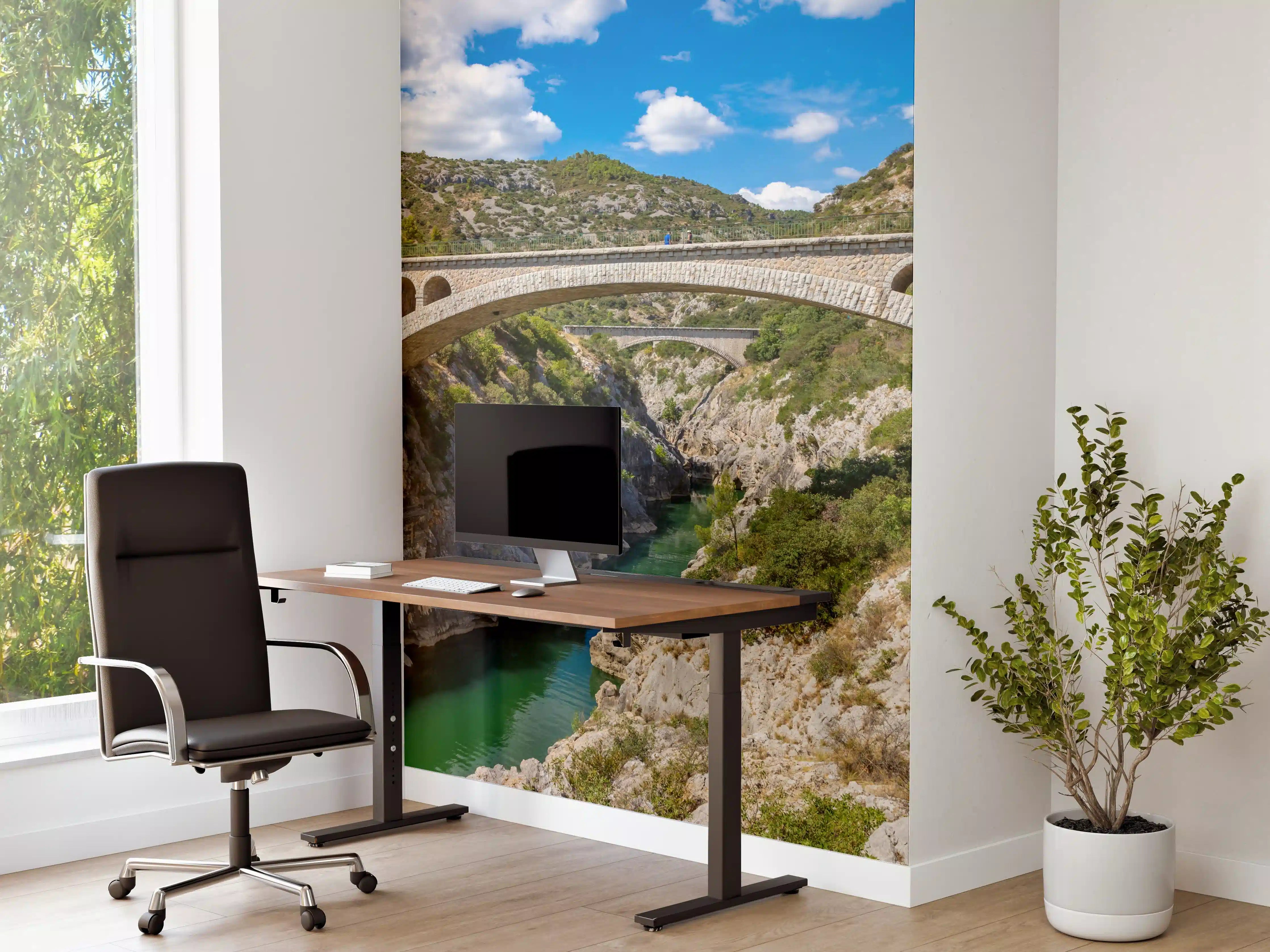 Büro Wandgestaltung - Pont du Diable - Frankreich