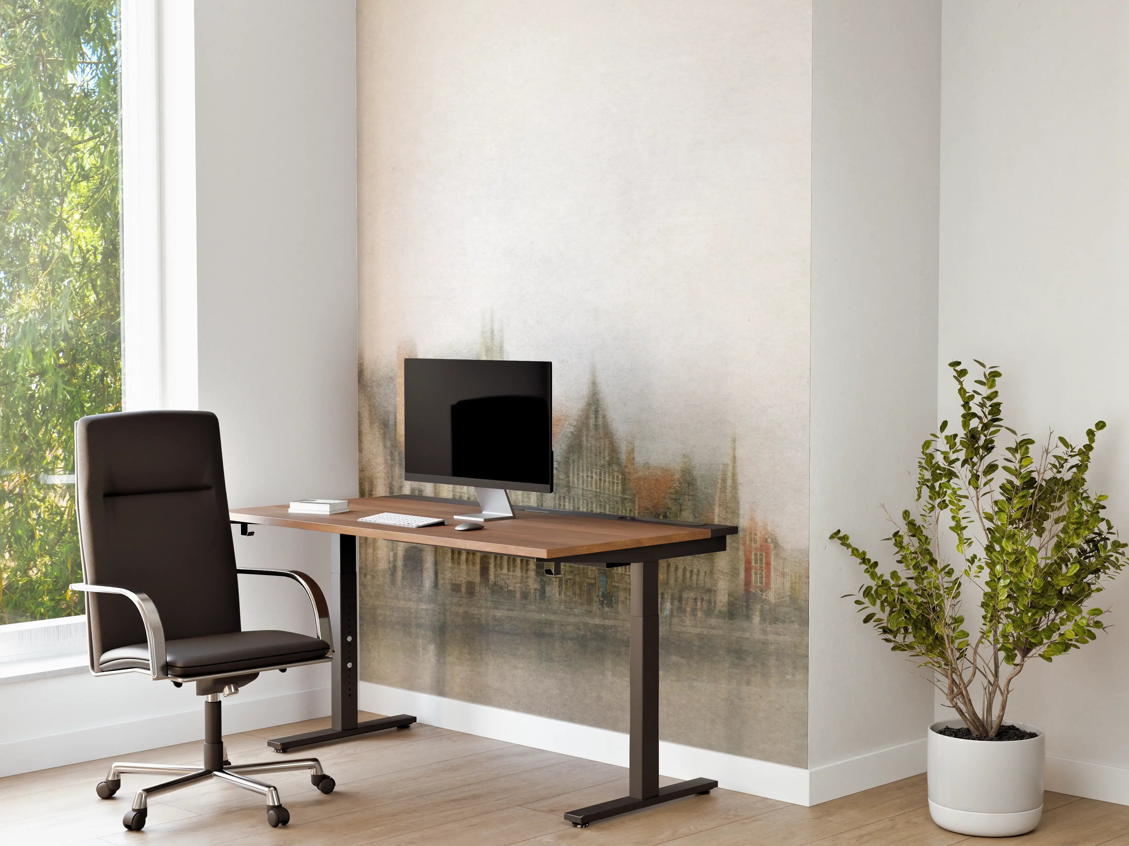 Büro Wandgestaltung - Portrait - Belgien