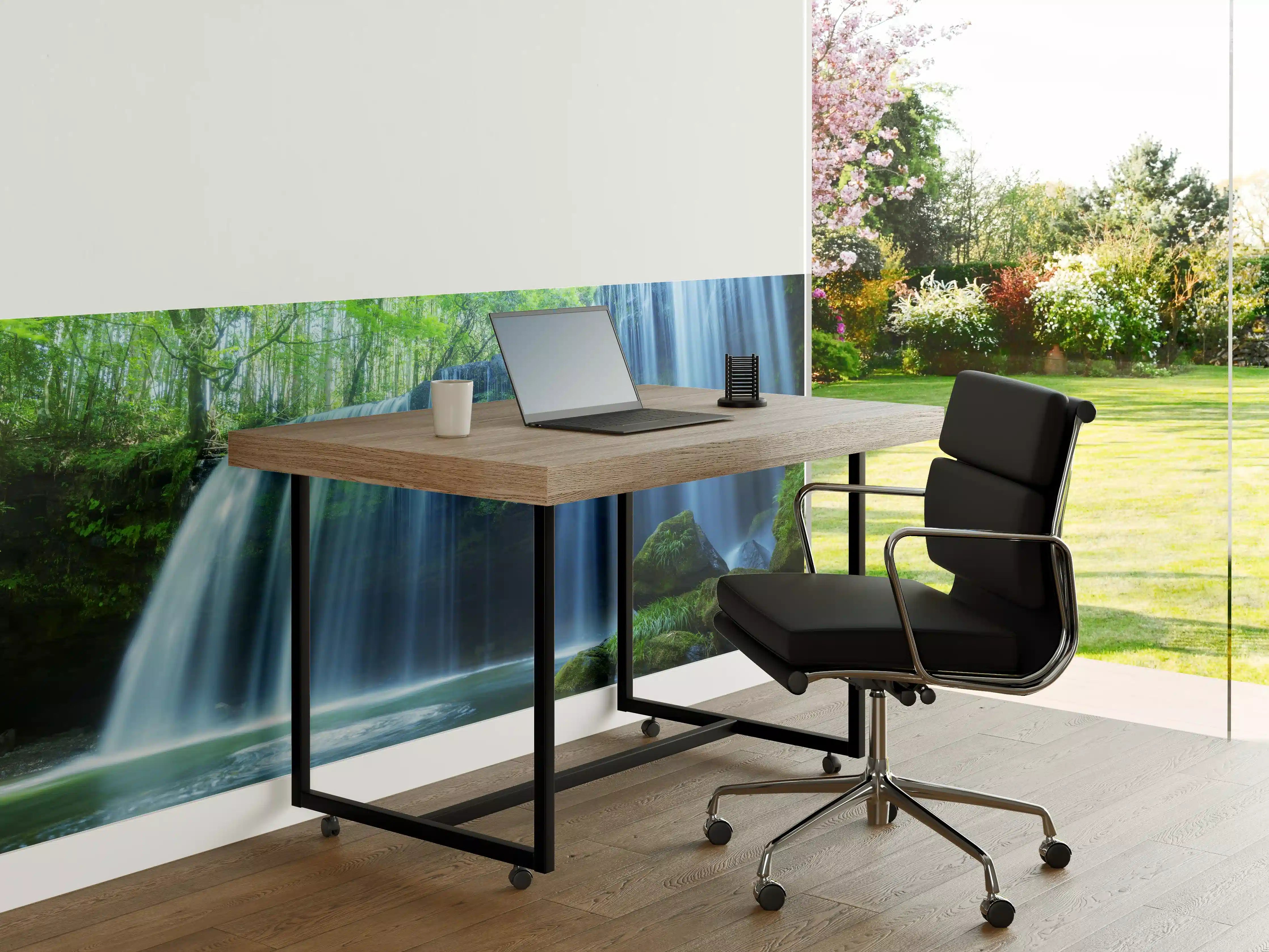 Büro Wandgestaltung - Prächtiger Nabigataki-Wasserfall