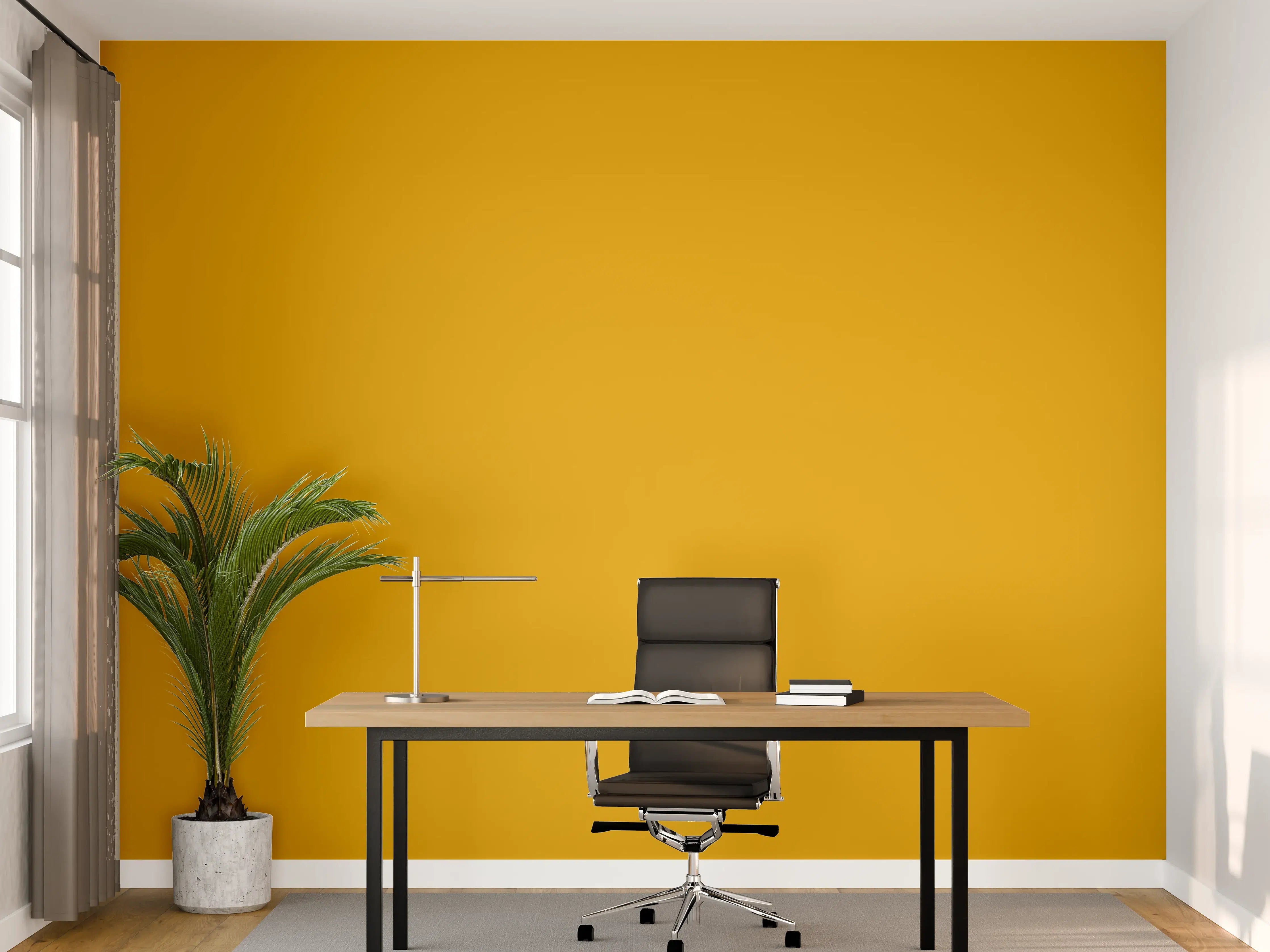 Büro Wandgestaltung - RAL 1006 (Maisgelb)