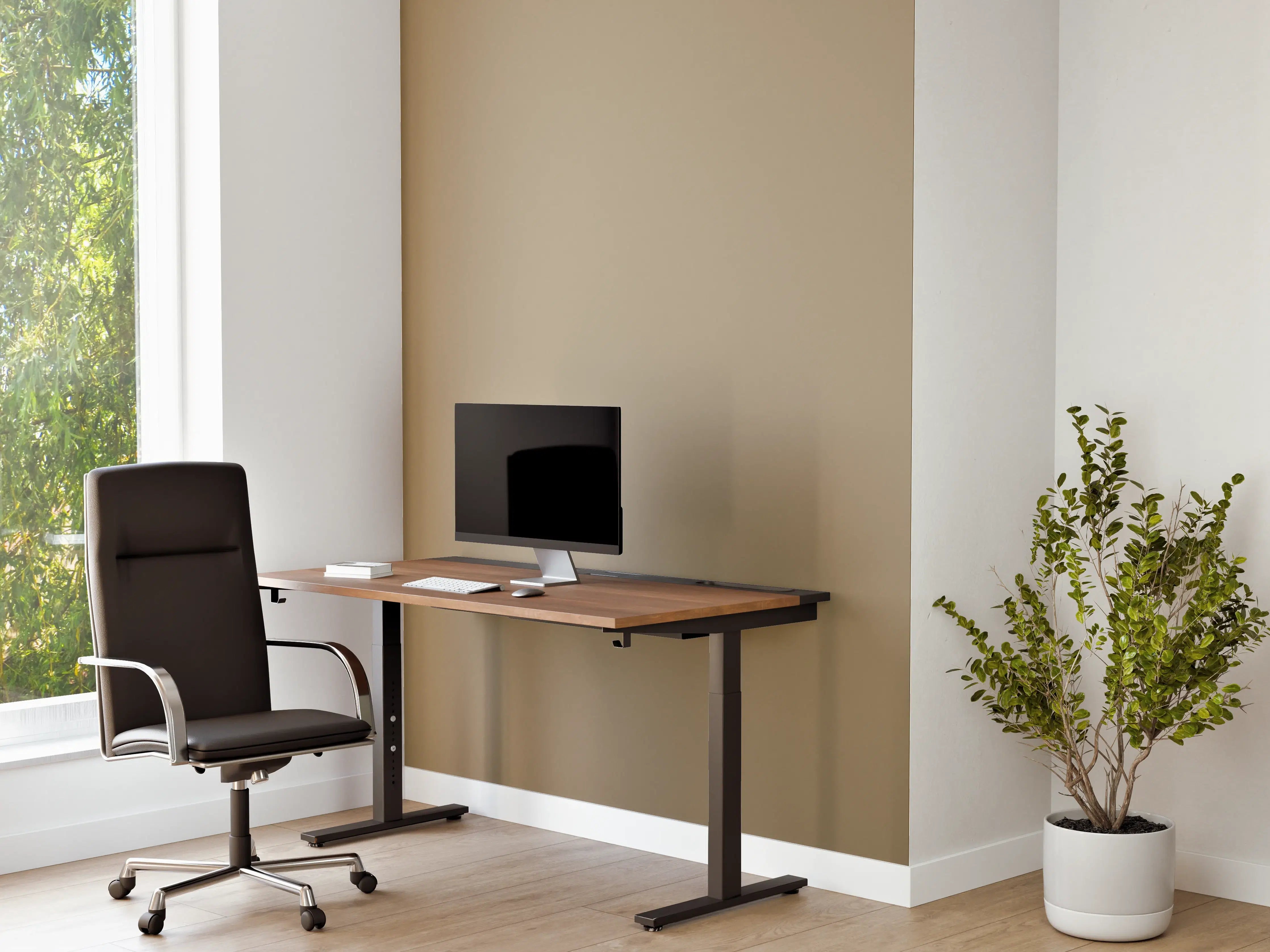 Büro Wandgestaltung - RAL 1019 (Graubeige)