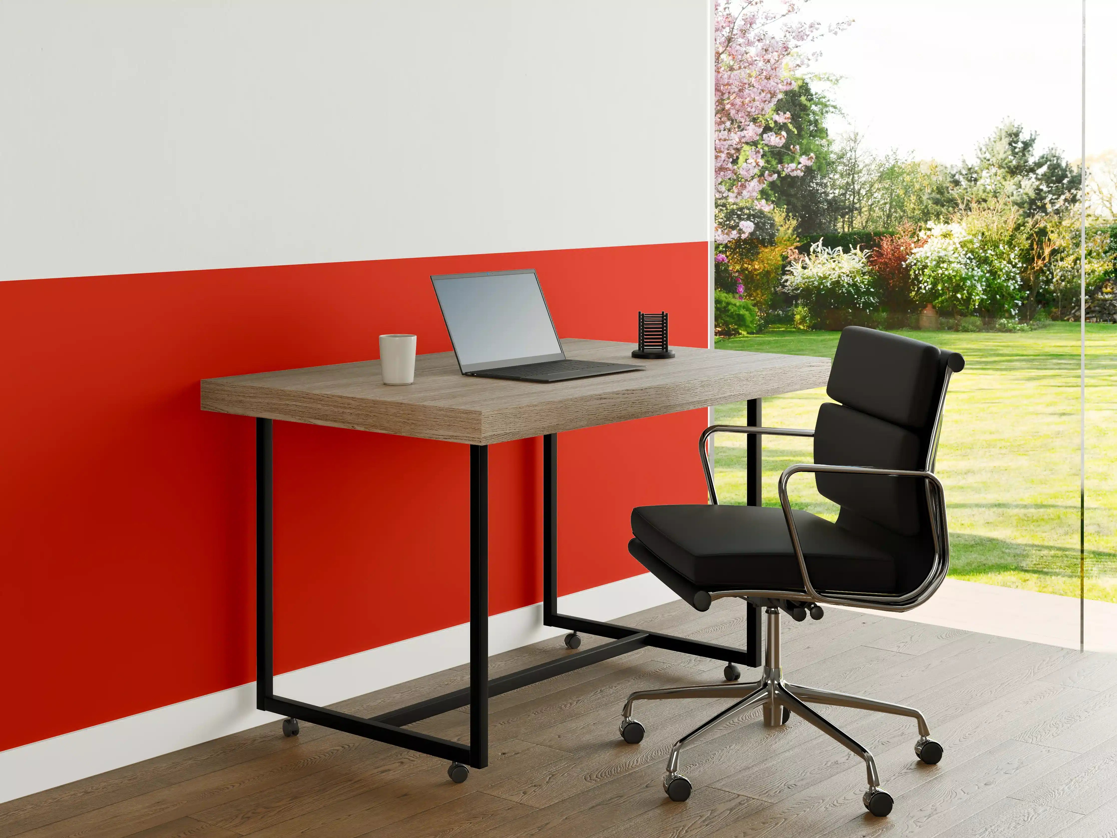 Büro Wandgestaltung - RAL 3028 (Reines Rot)