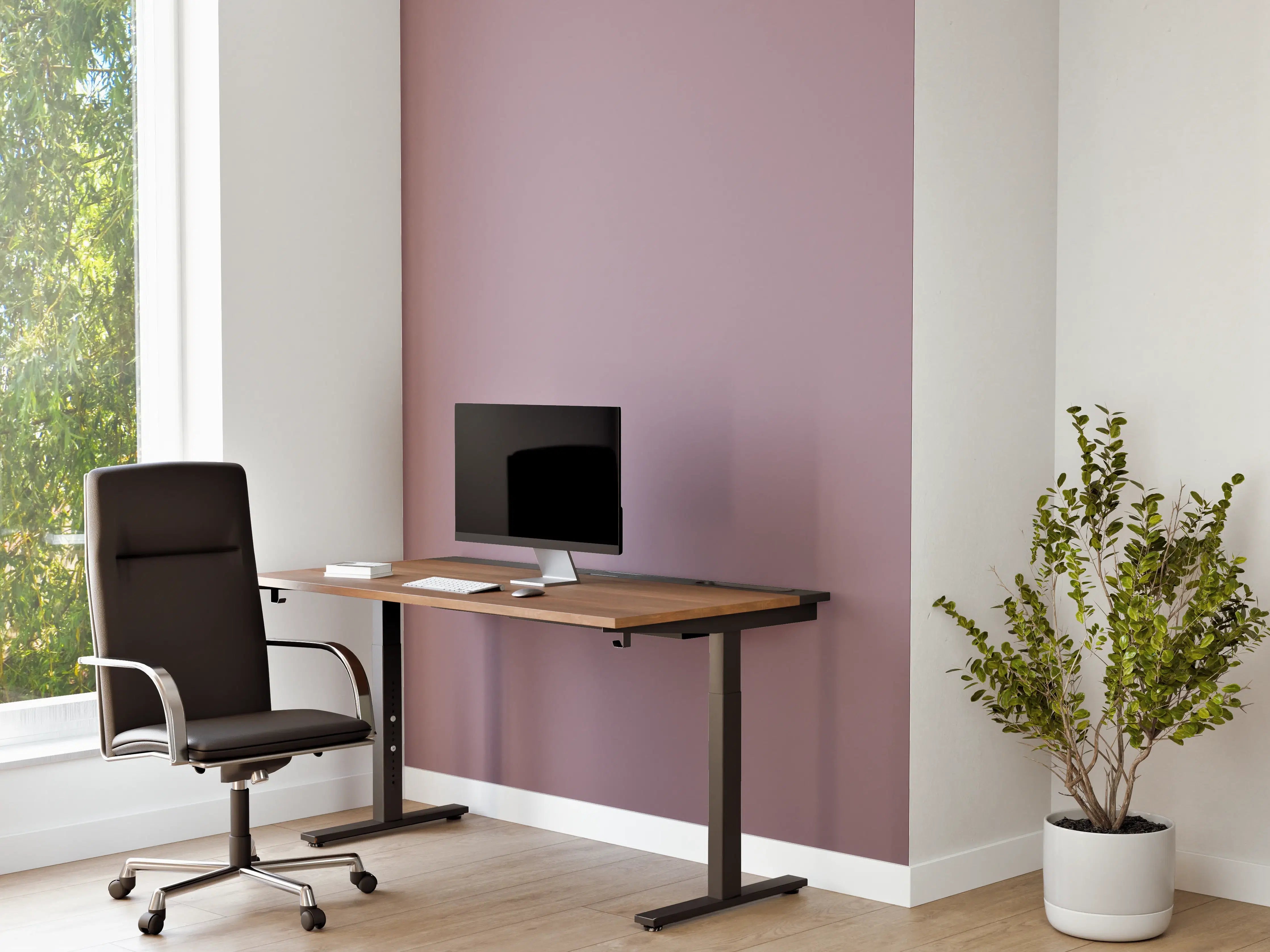 Büro Wandgestaltung - RAL 4009 (Pastellviolett)
