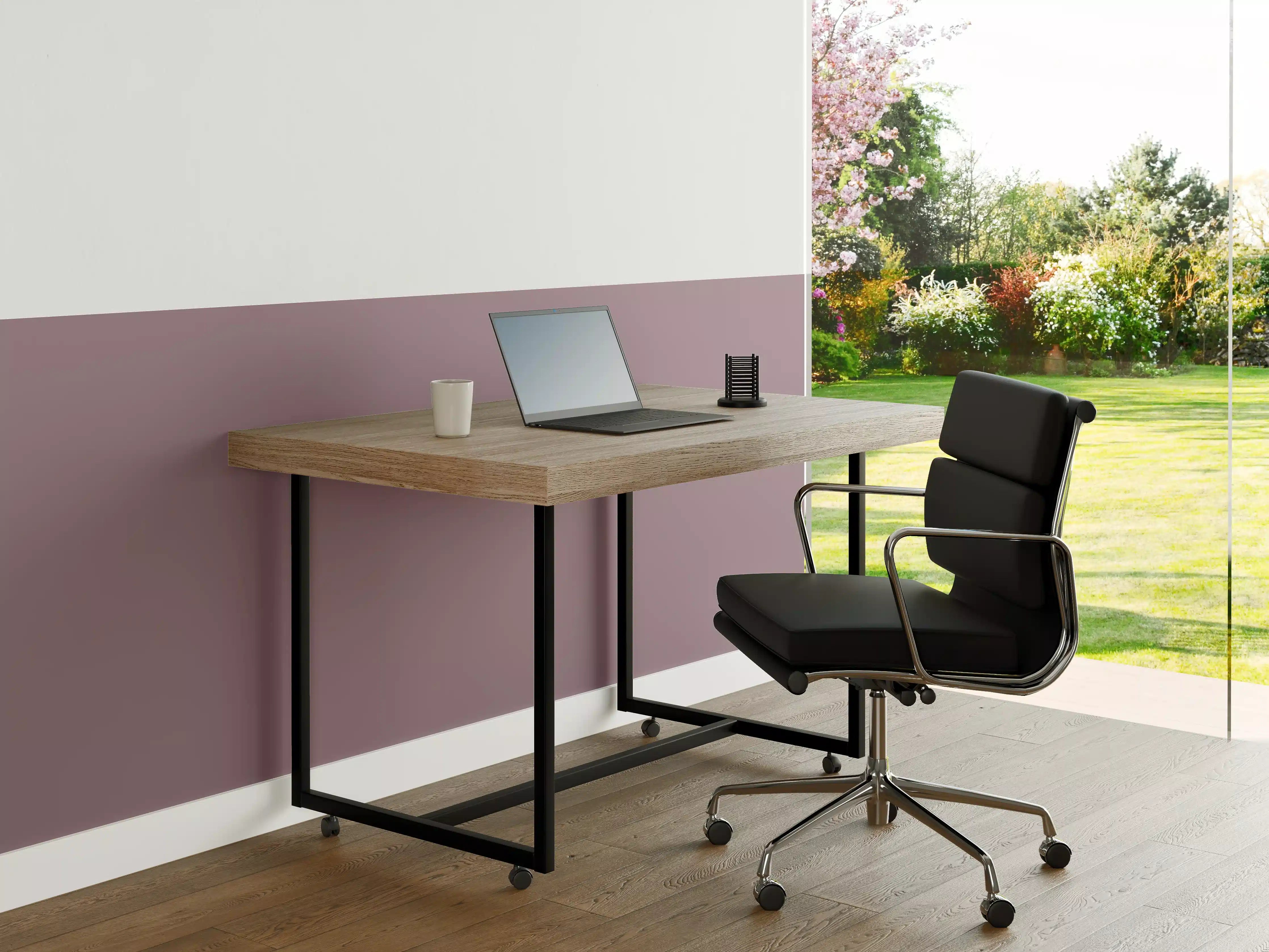 Büro Wandgestaltung - RAL 4009 (Pastellviolett)