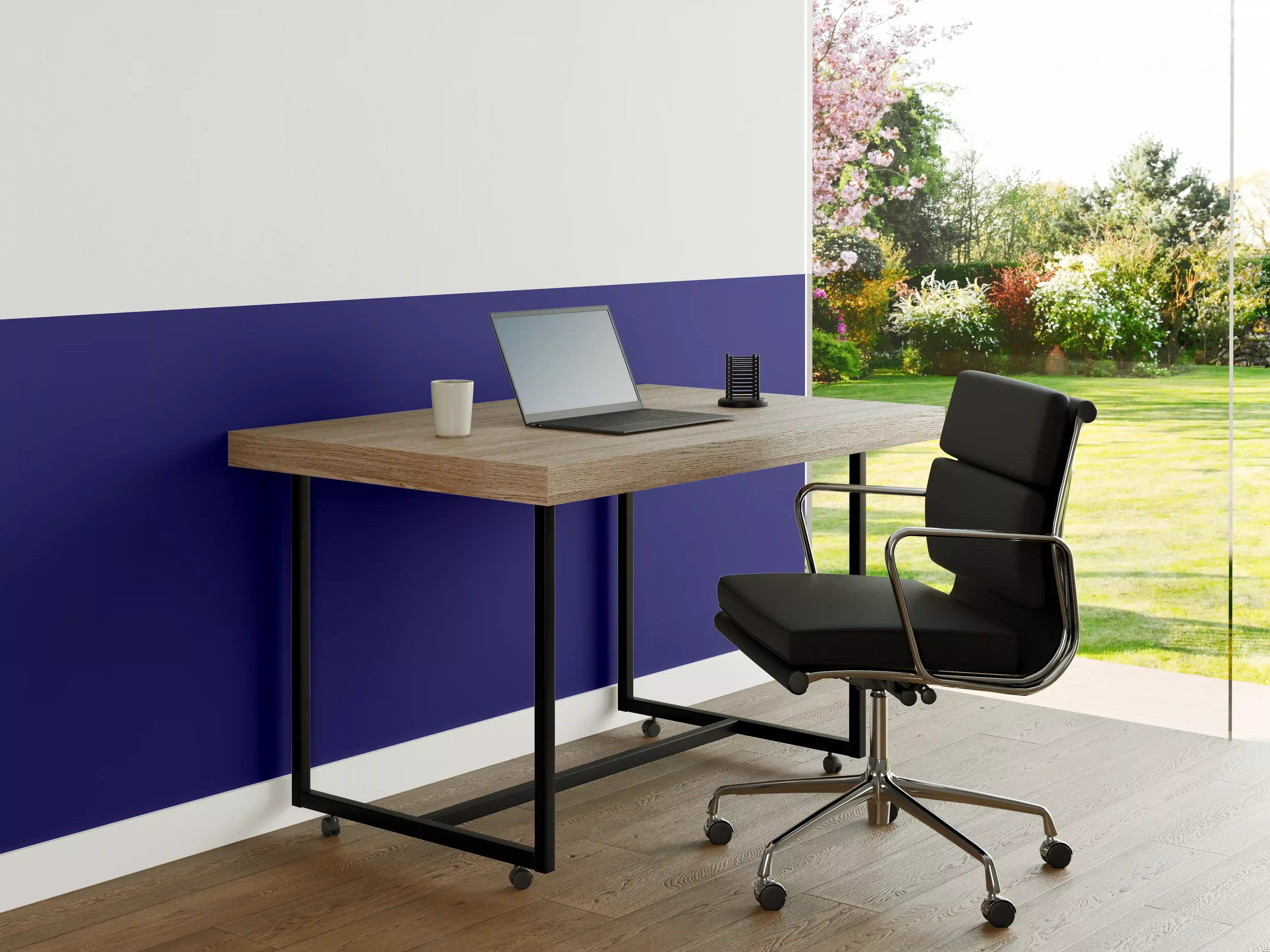 Büro Wandgestaltung - RAL 5002 (Ultramarinblau)