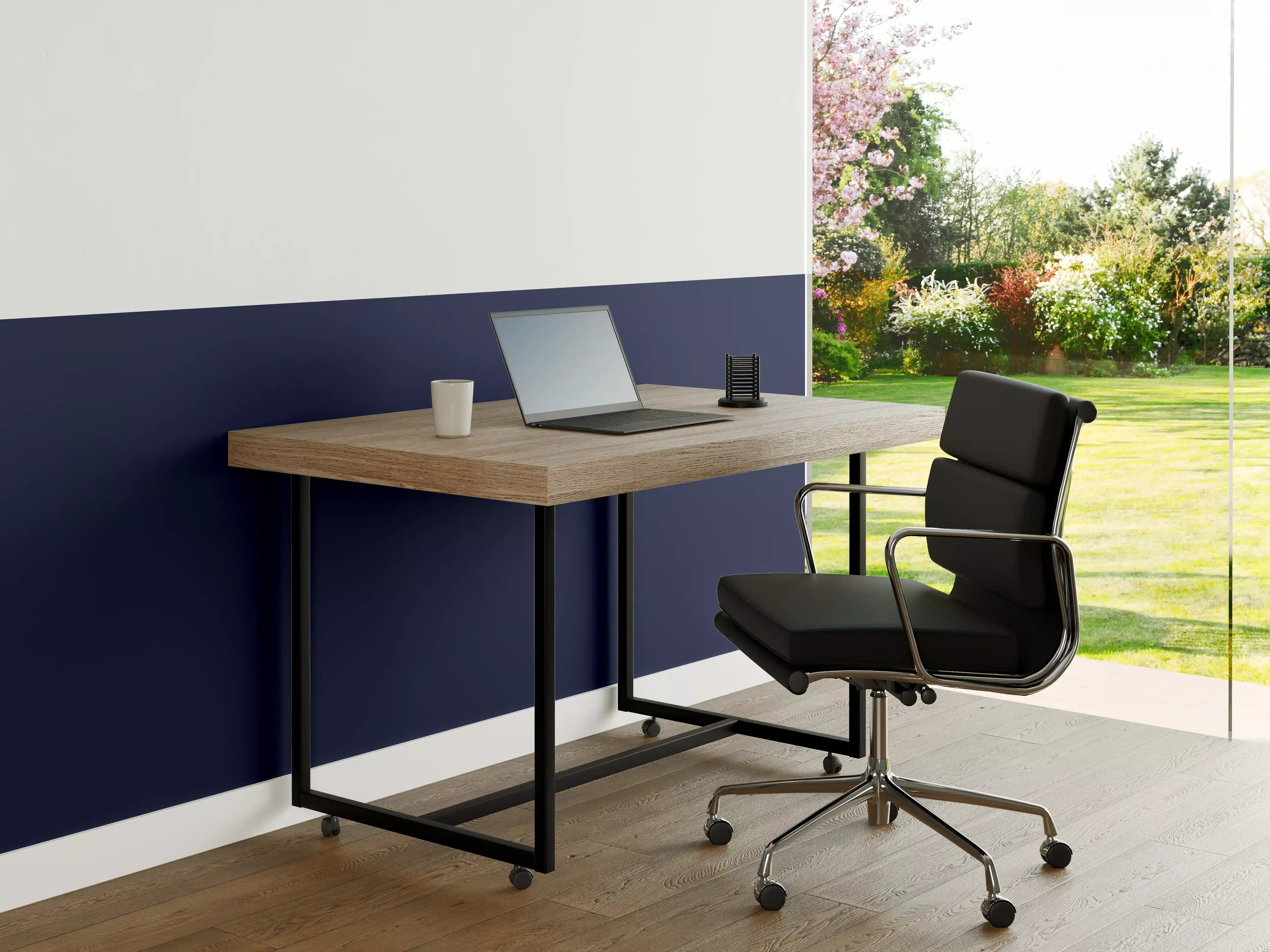 Büro Wandgestaltung - RAL 5013 (Kobaltblau)