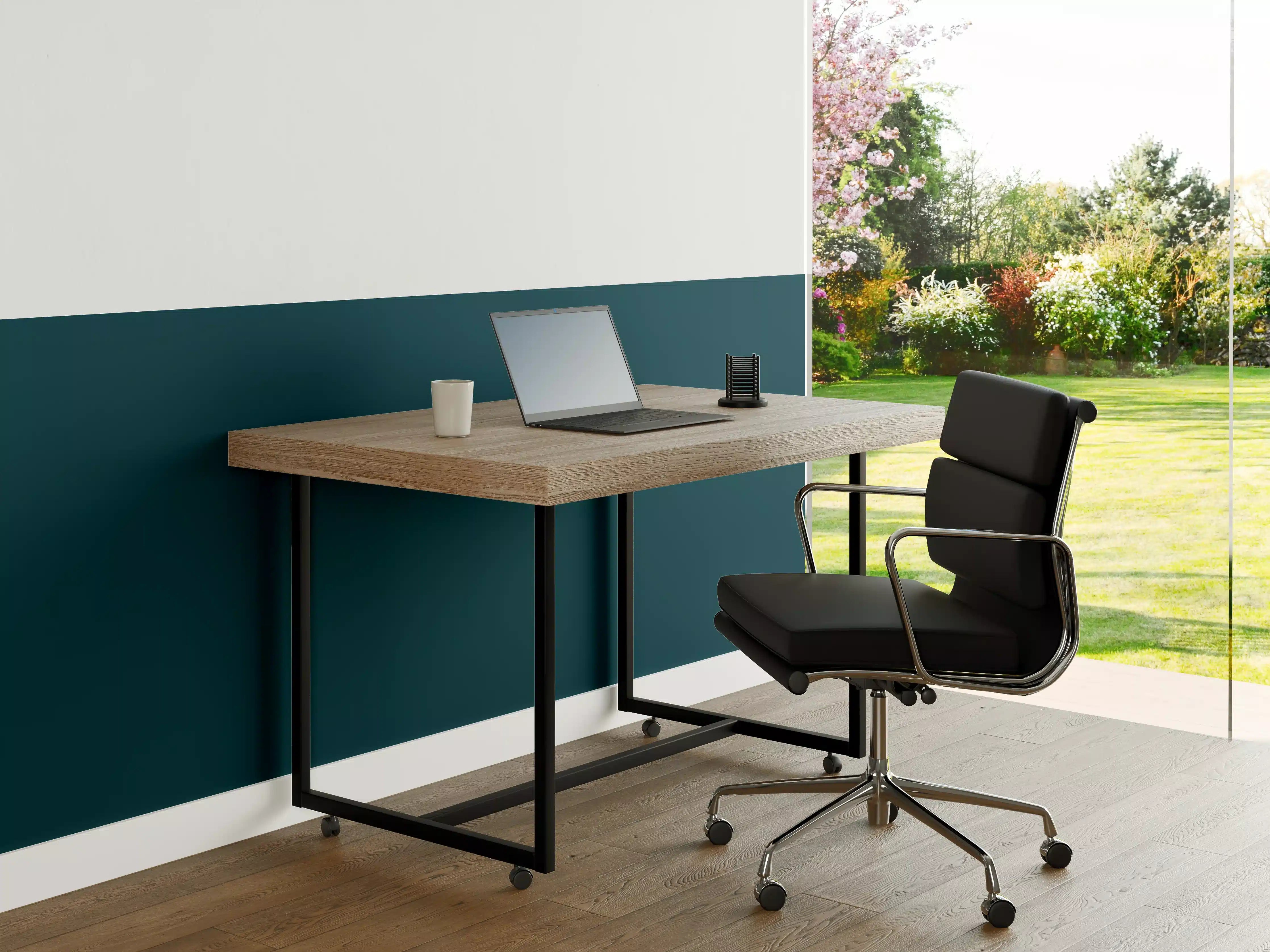 Büro Wandgestaltung - RAL 5020 (Ozeanblau)