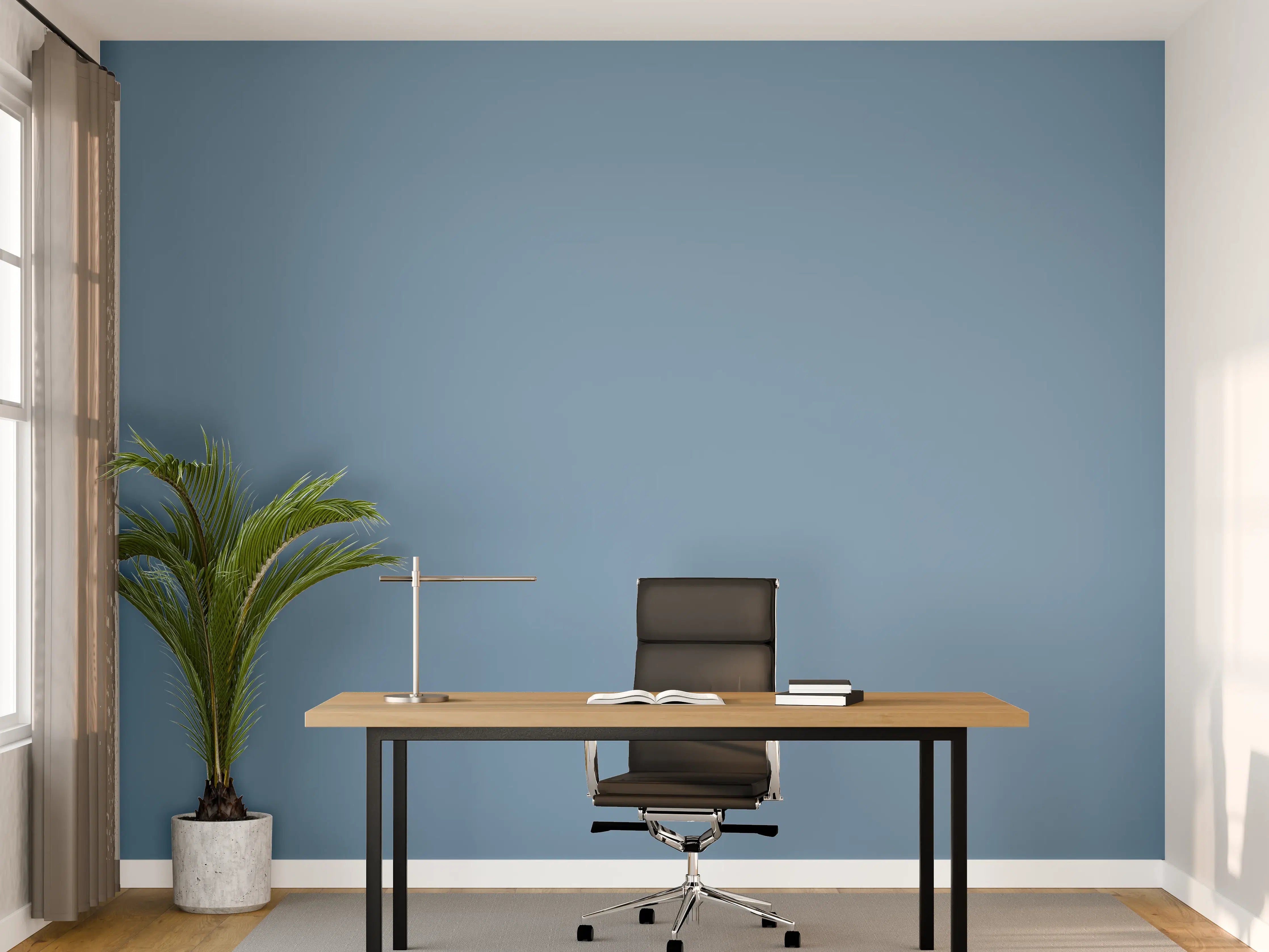 Büro Wandgestaltung - RAL 5024 (Pastellblau)
