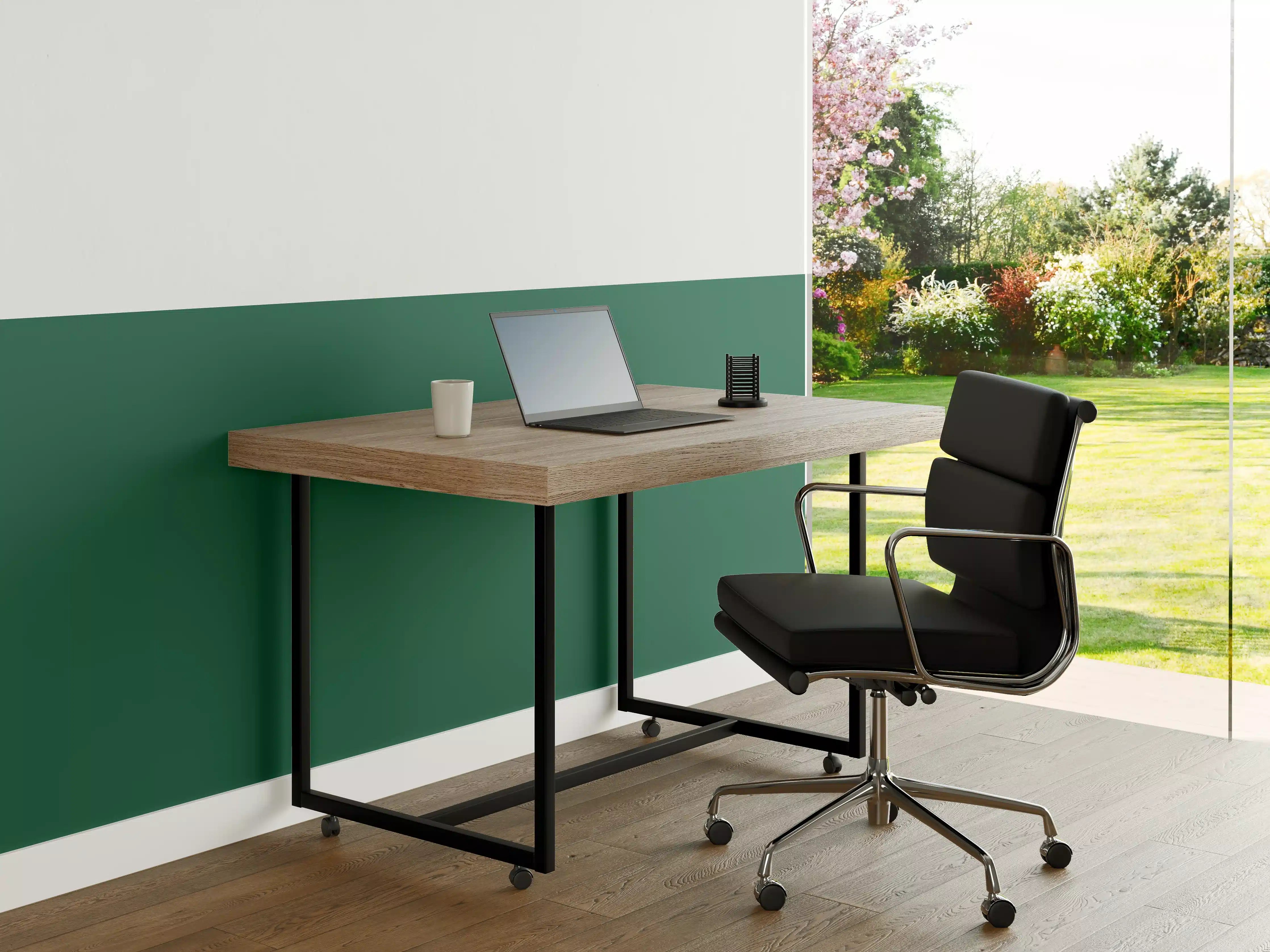 Büro Wandgestaltung - RAL 6000 (Patinagrün)