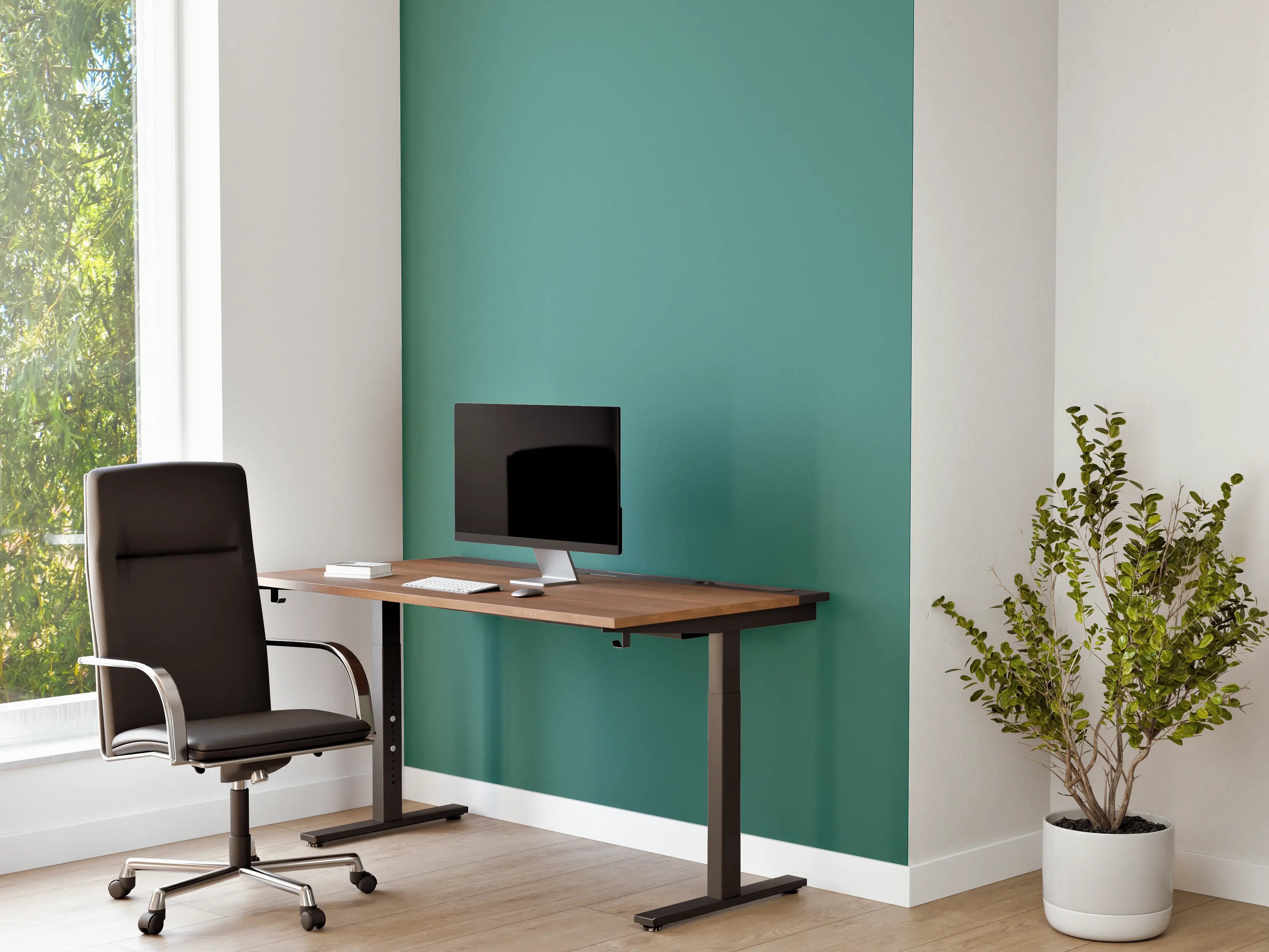 Büro Wandgestaltung - RAL 6033 (Minttürkis)