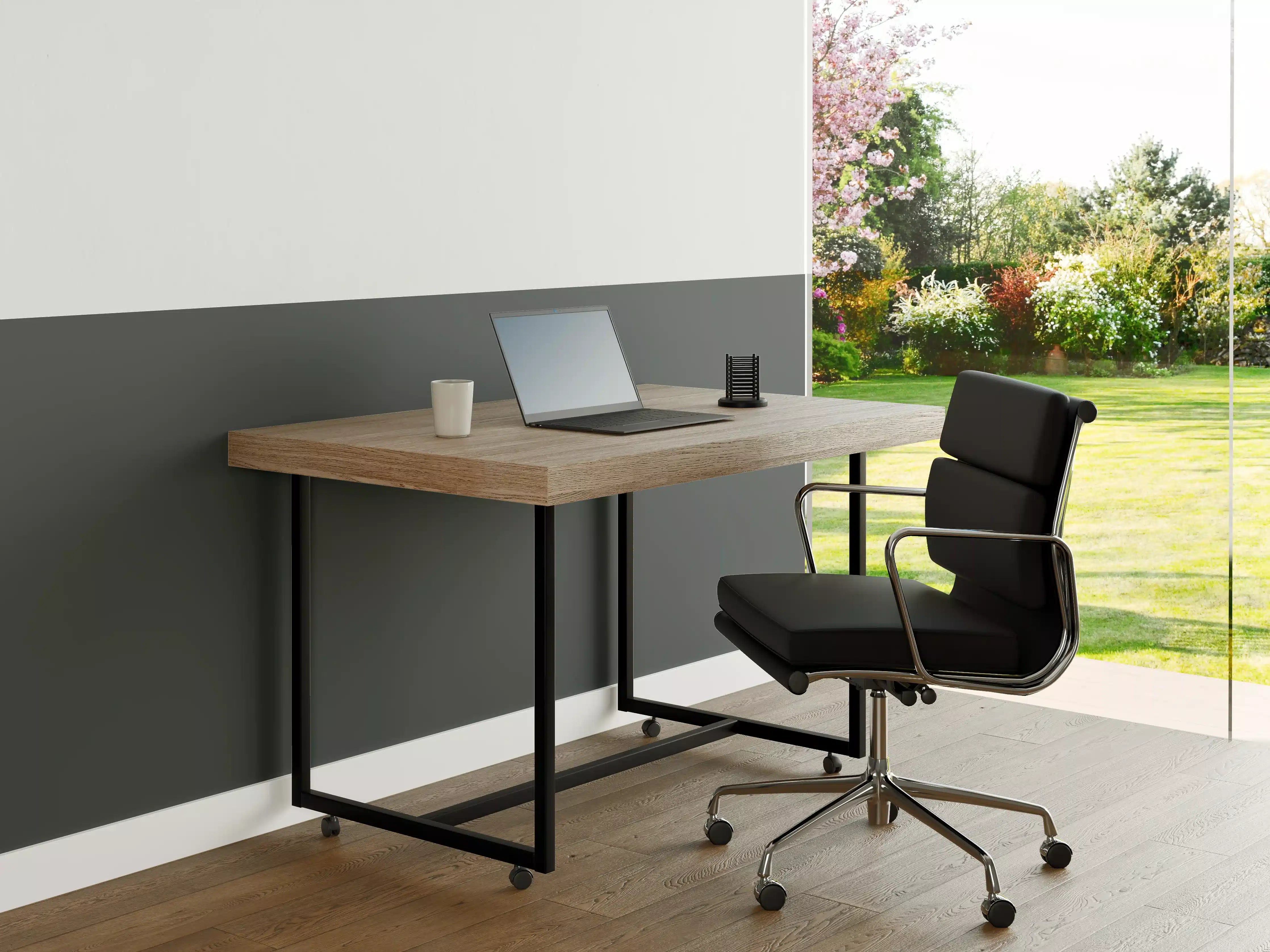 Büro Wandgestaltung - RAL 7012 (Basaltgrau)