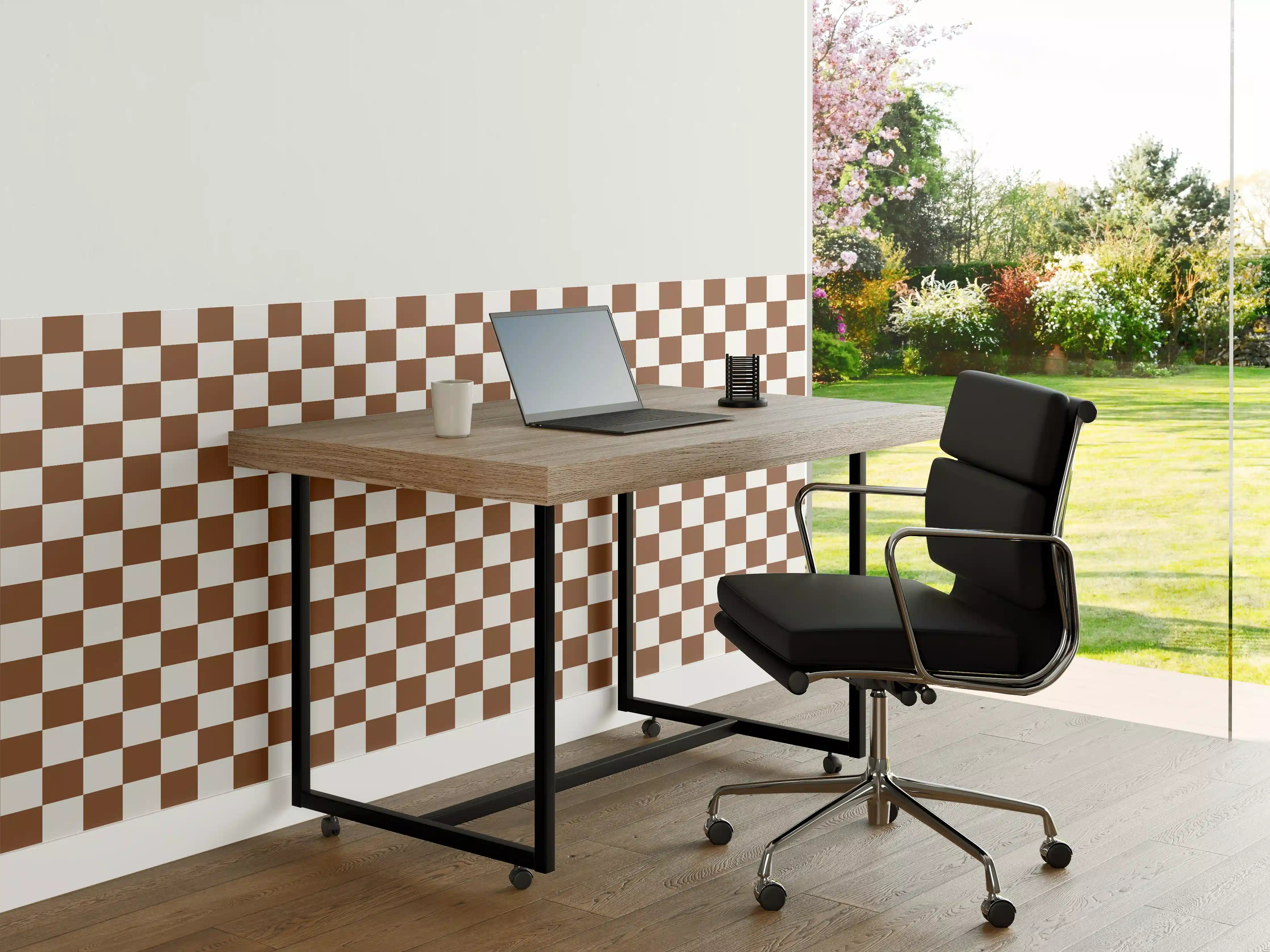 Büro Wandgestaltung - Retro-Cannella-Design