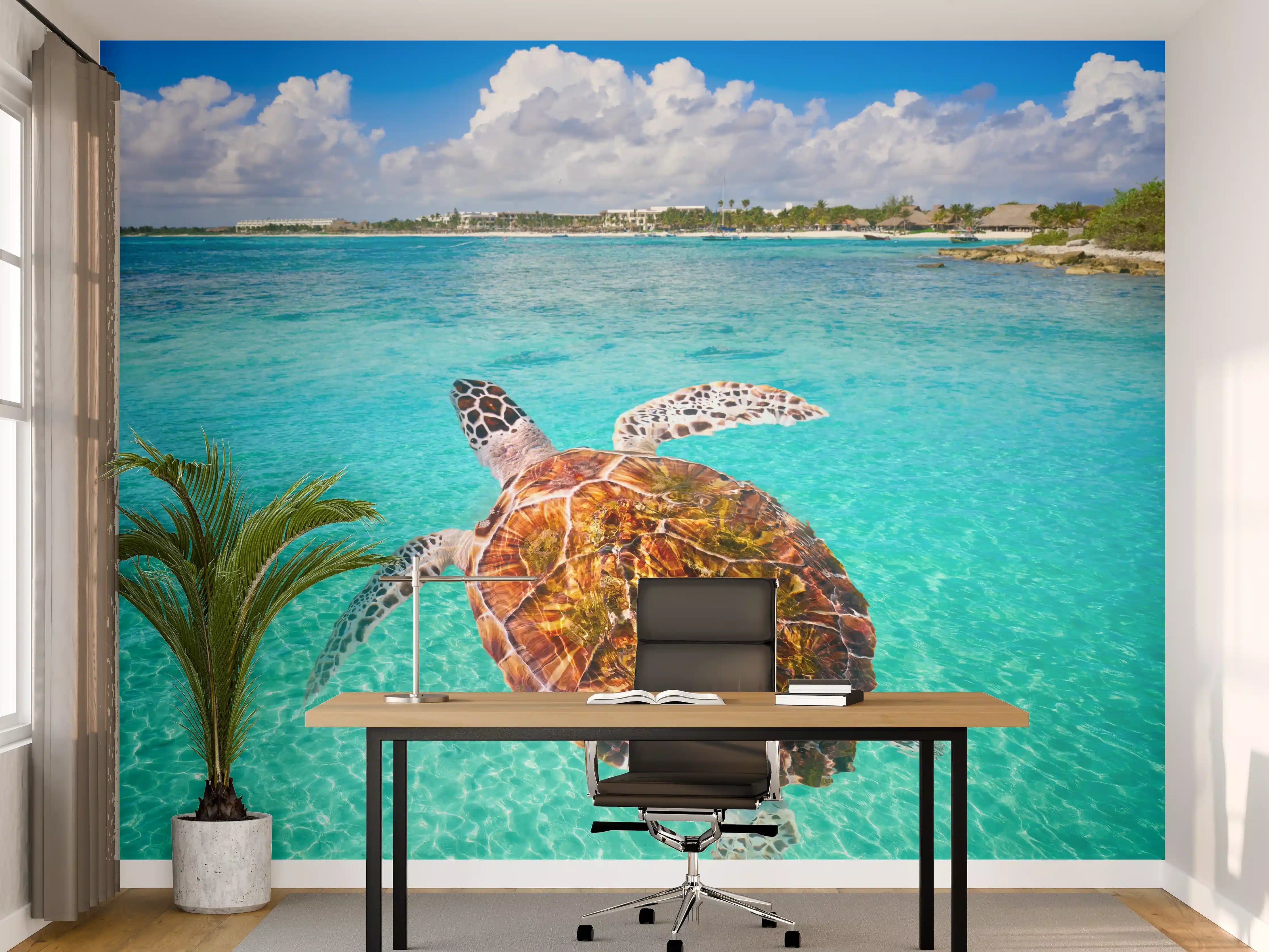 Büro Wandgestaltung - Riviera Maya - Mexico