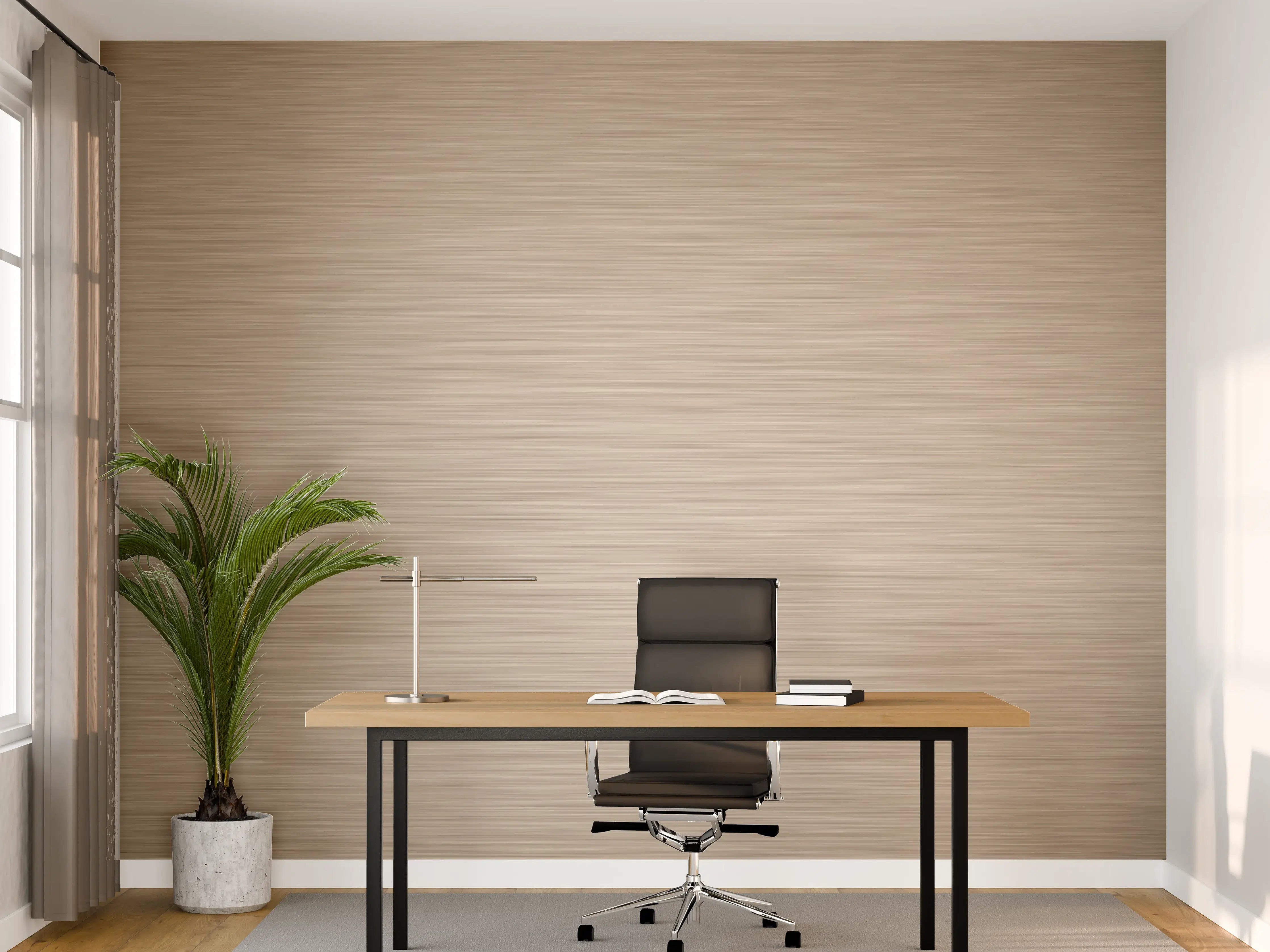 Büro Wandgestaltung - Rose - ALU Prime - Metall Gebürstet