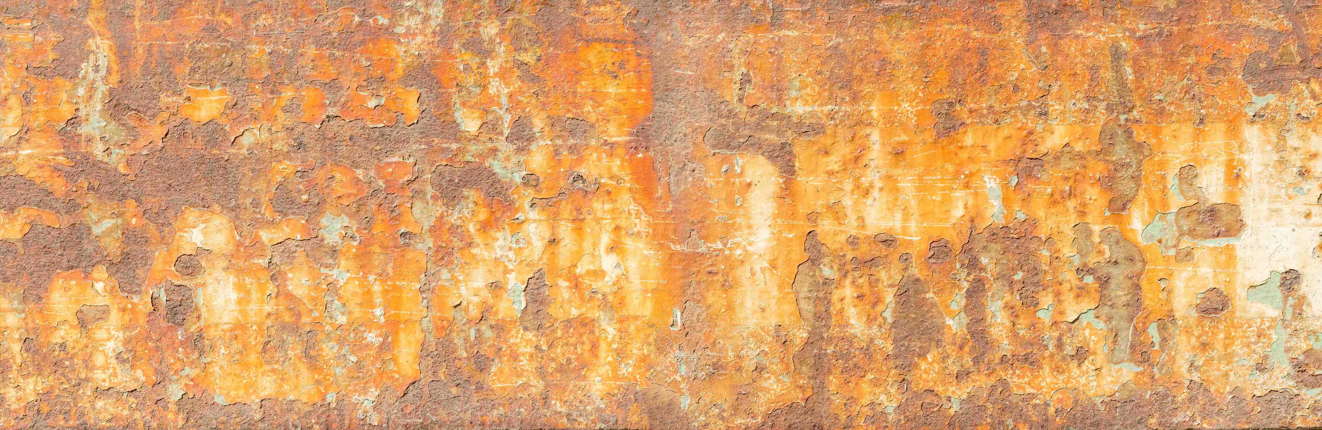 Büro Wandgestaltung-Rostige Betonwand