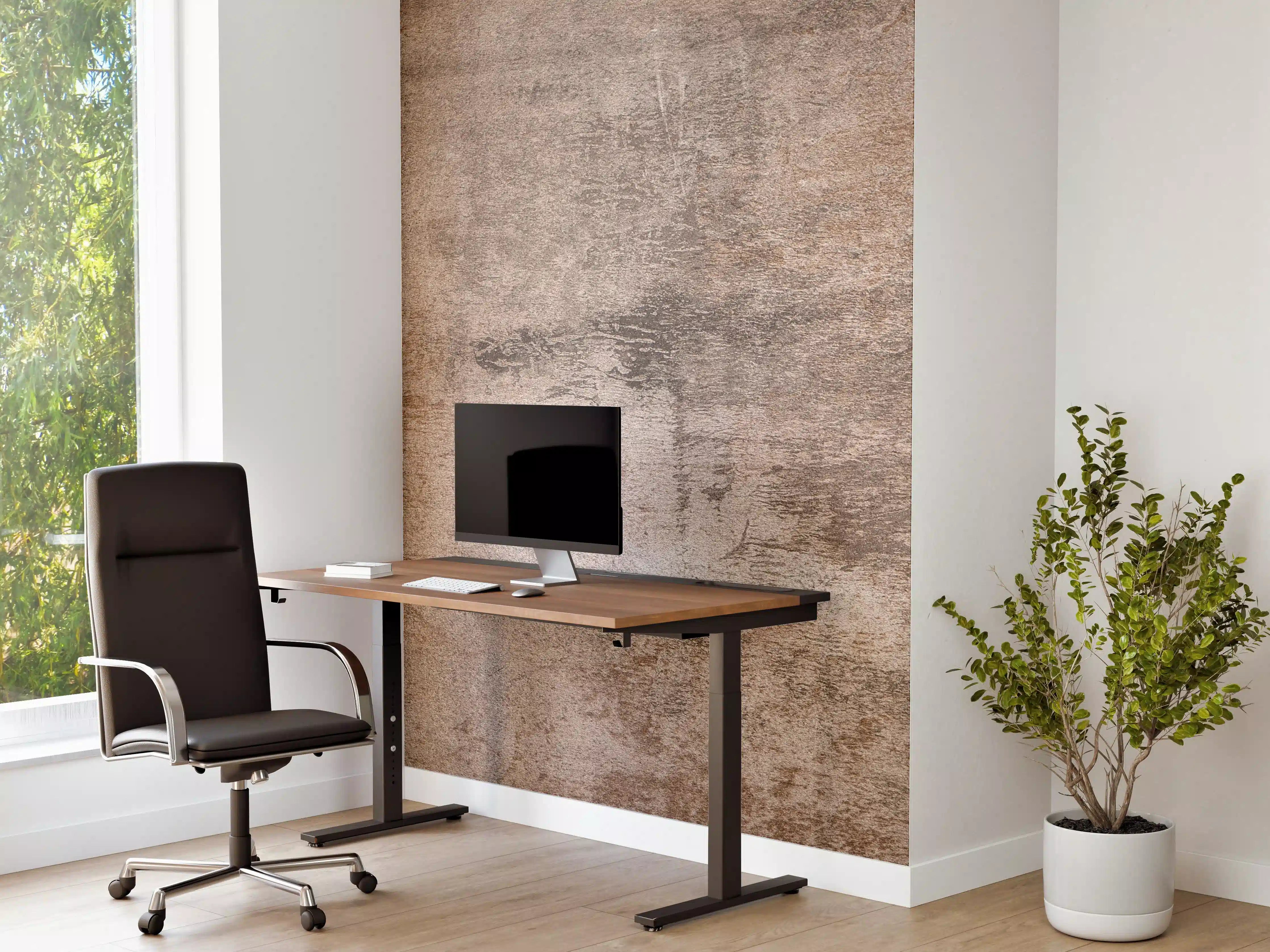 Büro Wandgestaltung - Rostige Stahl-Struktur