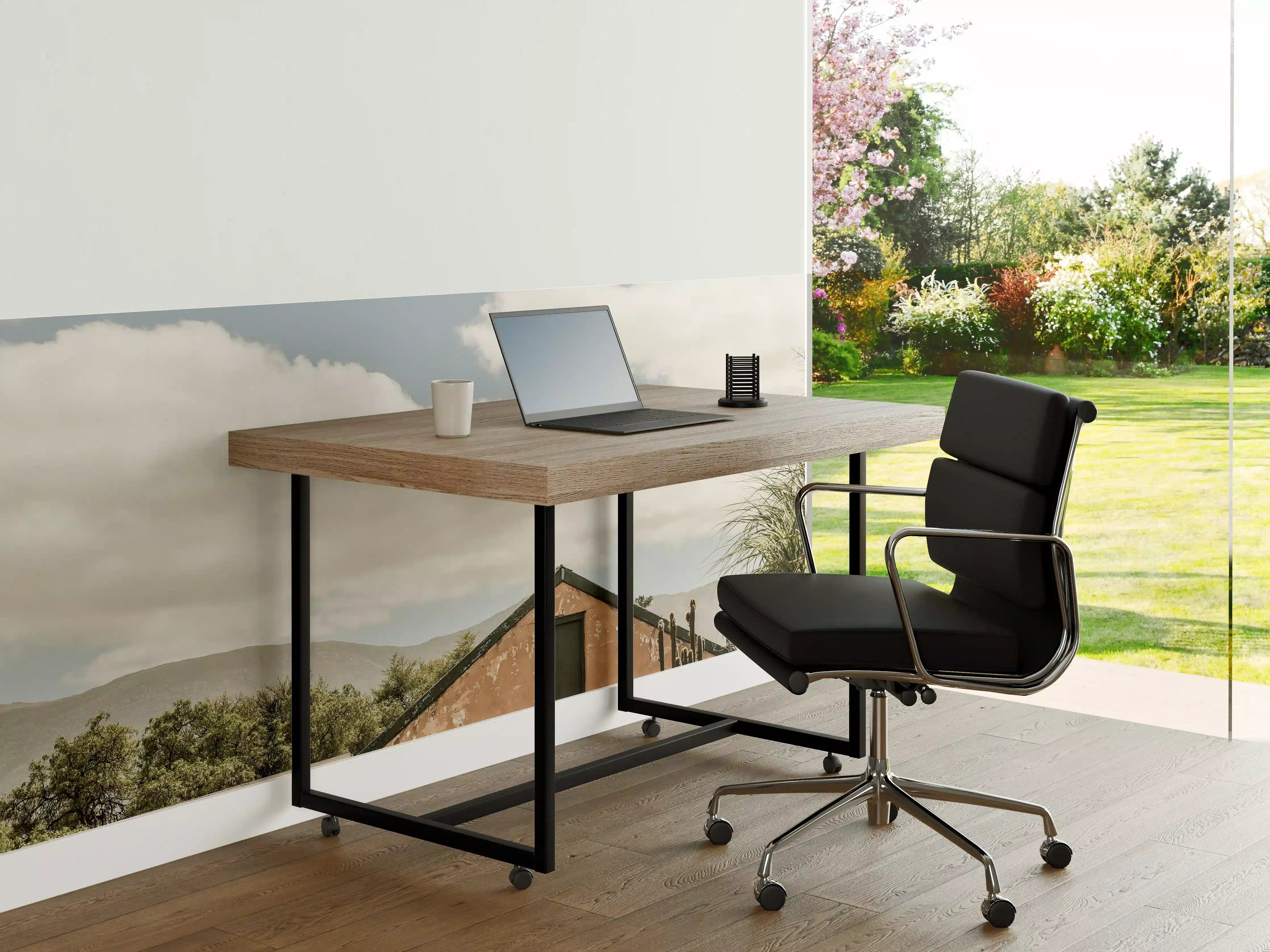 Büro Wandgestaltung - Rustikale Karoo-Farm Ocker-Gelb